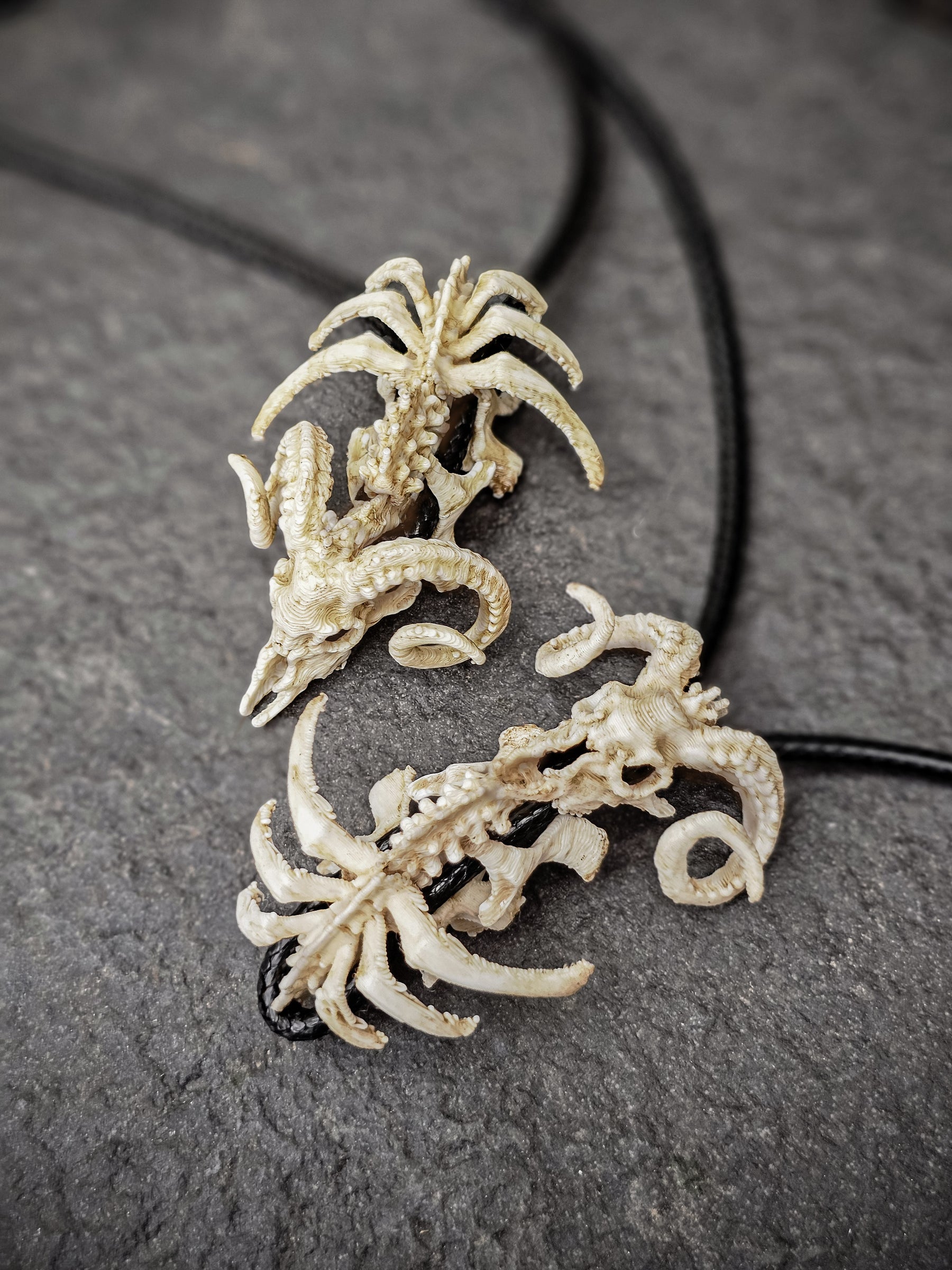 Bones Pendant | Modular Goat Skeleton