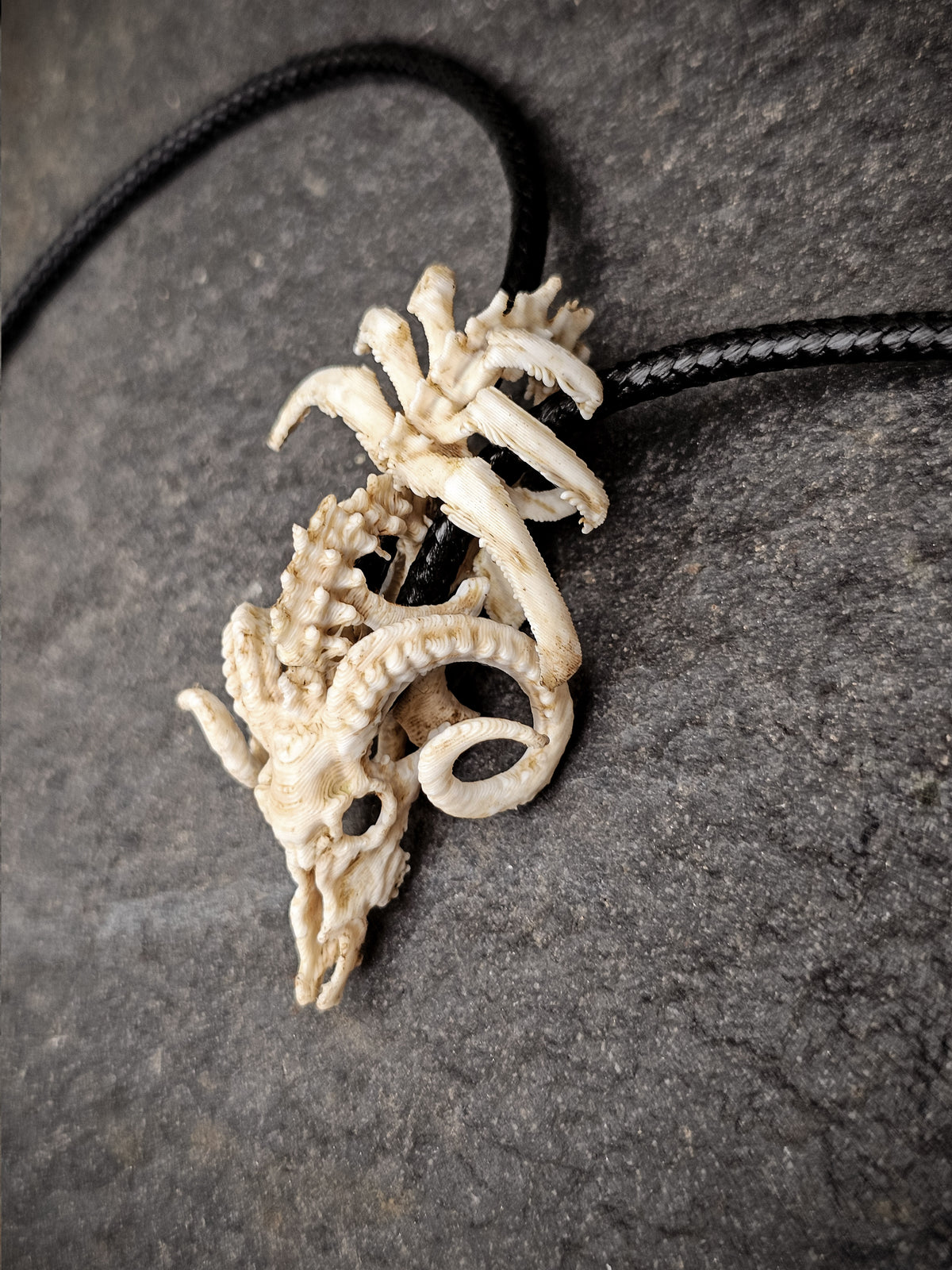 Bones Pendant | Modular Goat Skeleton