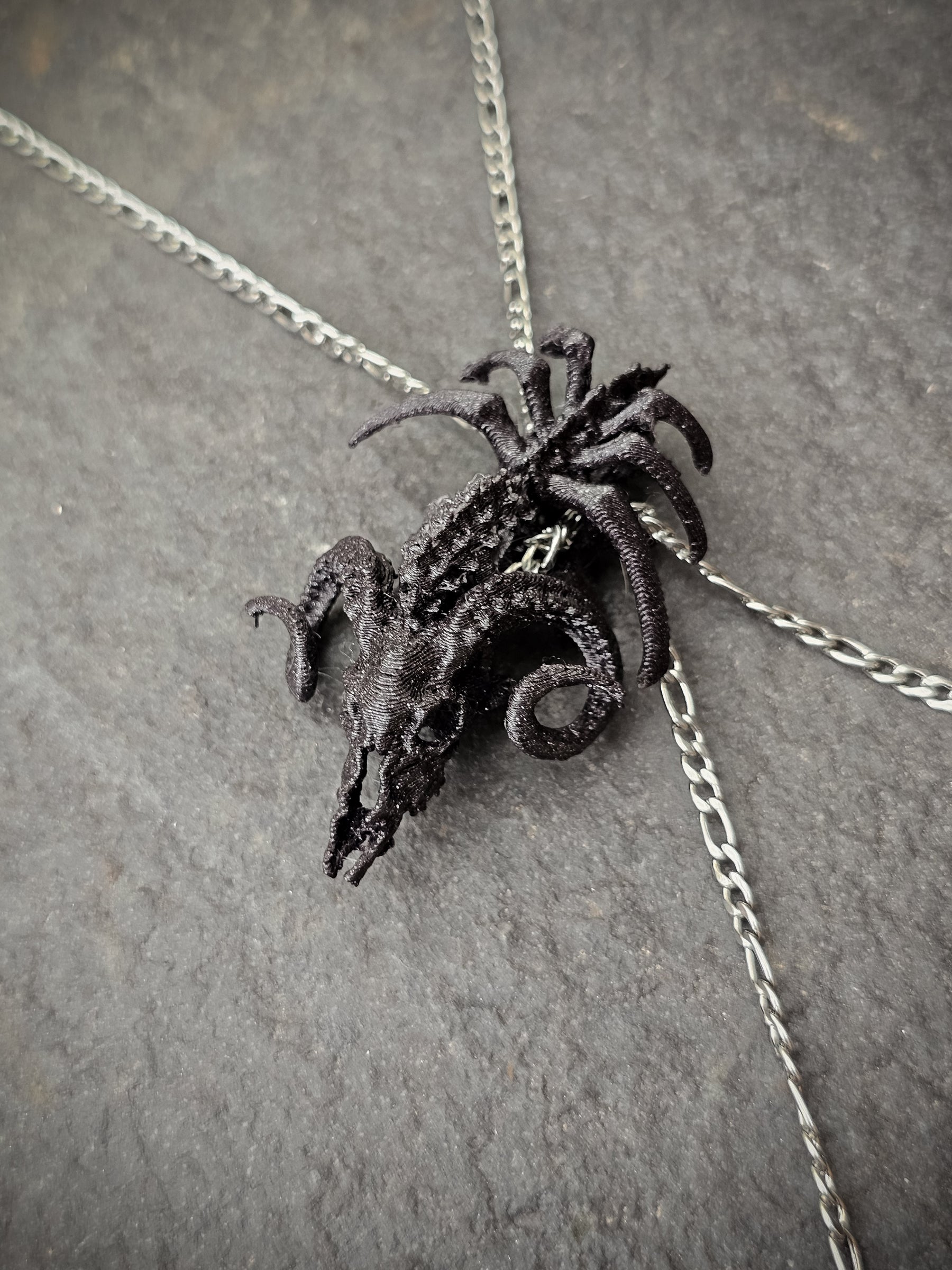 Bones Pendant | Modular Goat Skeleton