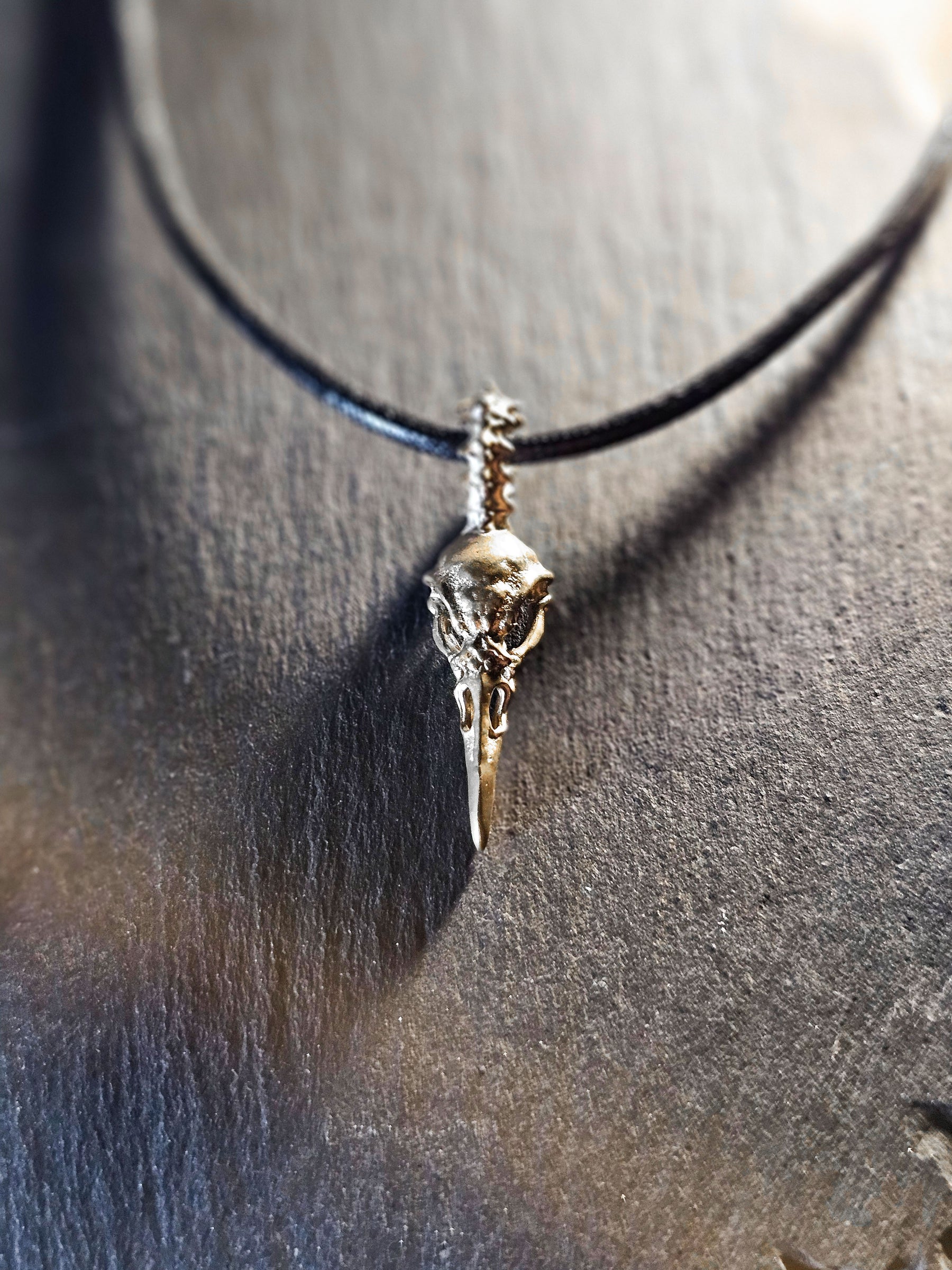 Bones Pendant | Raven Crow Skull