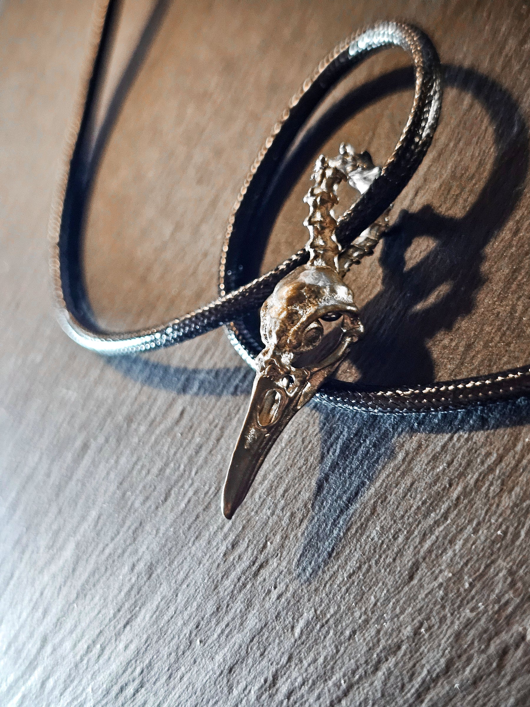 Bones Pendant | Raven Crow Skull