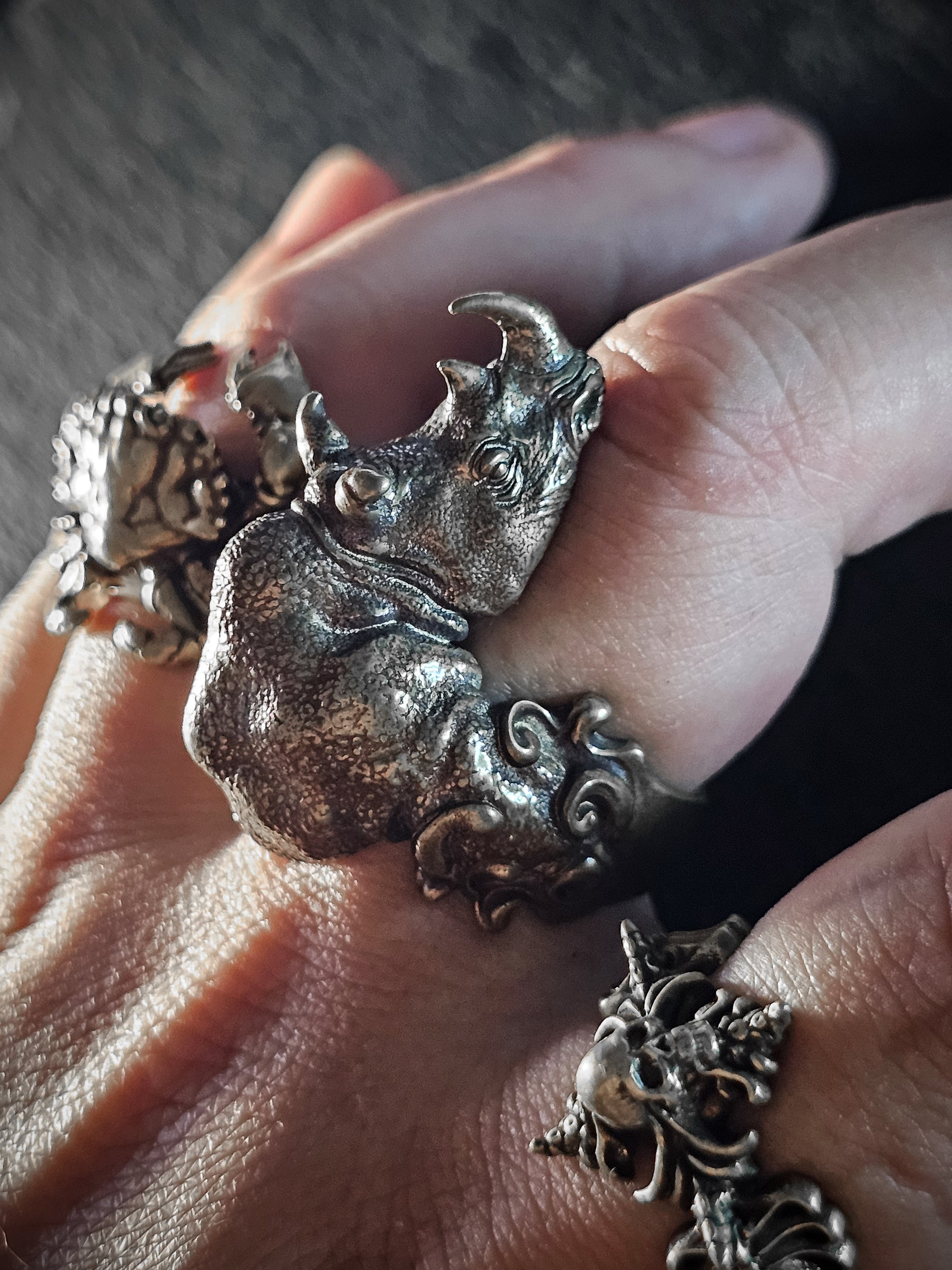 Beast Ring | Black Rhinoceros