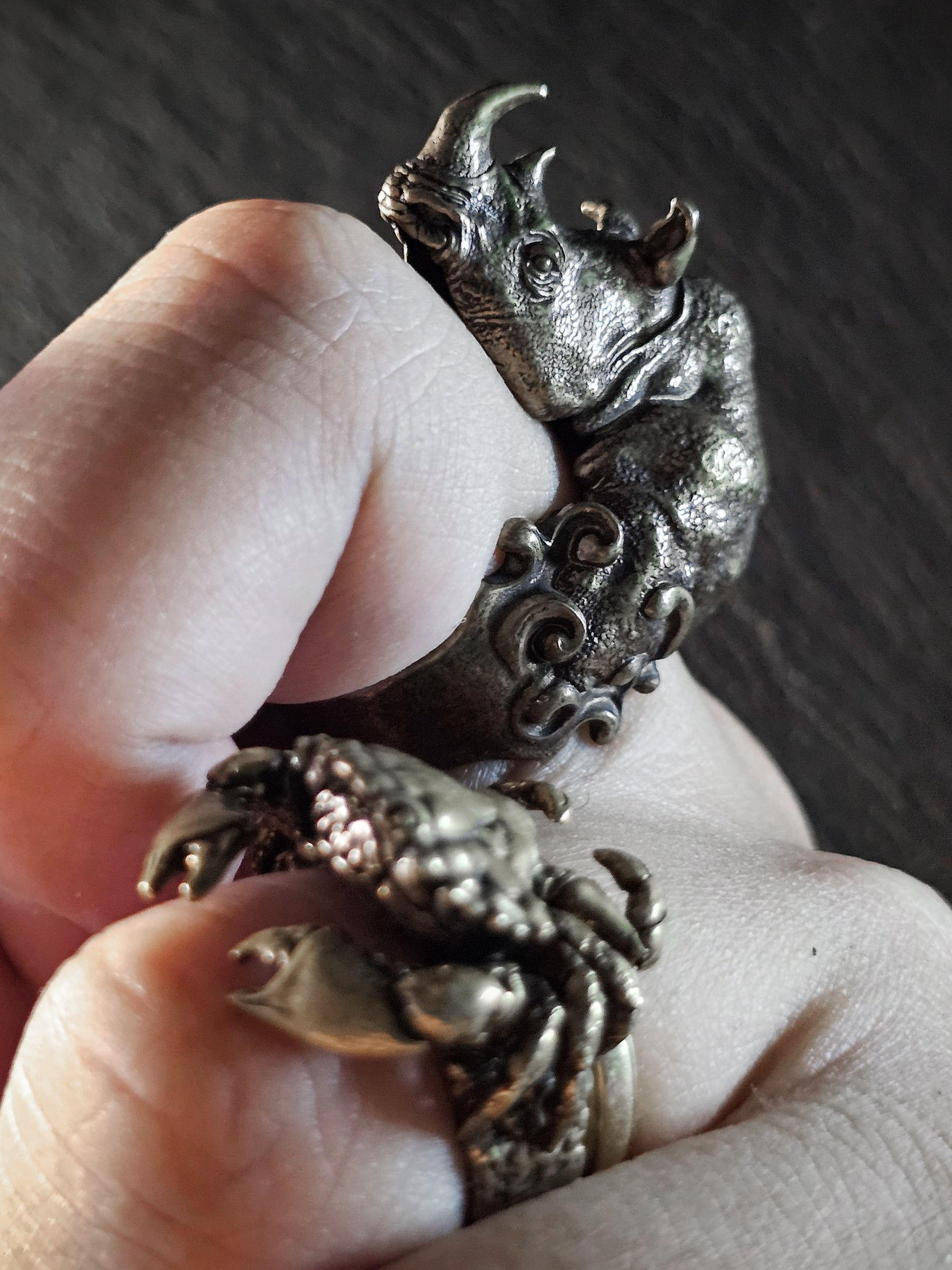 Beast Ring | Black Rhinoceros
