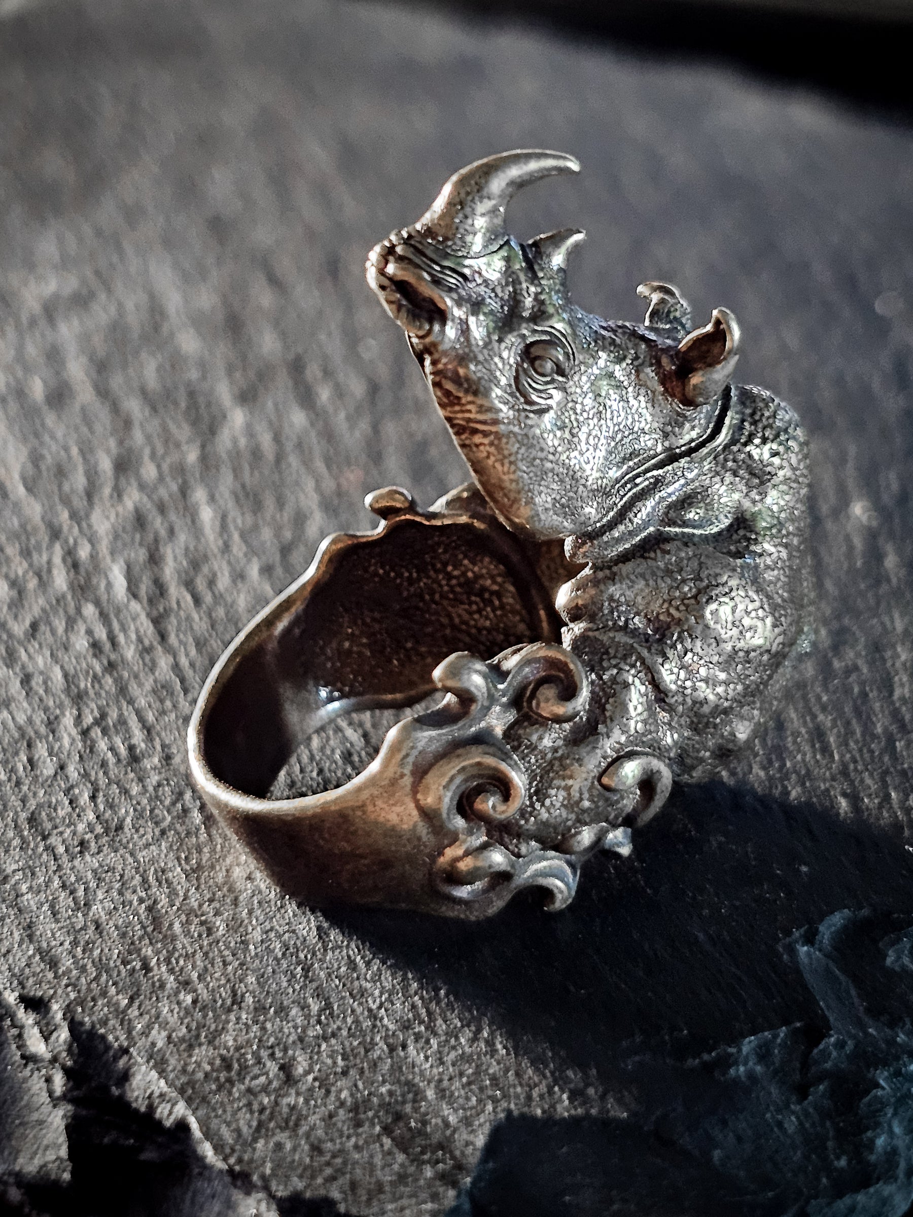 Beast Ring | Black Rhinoceros