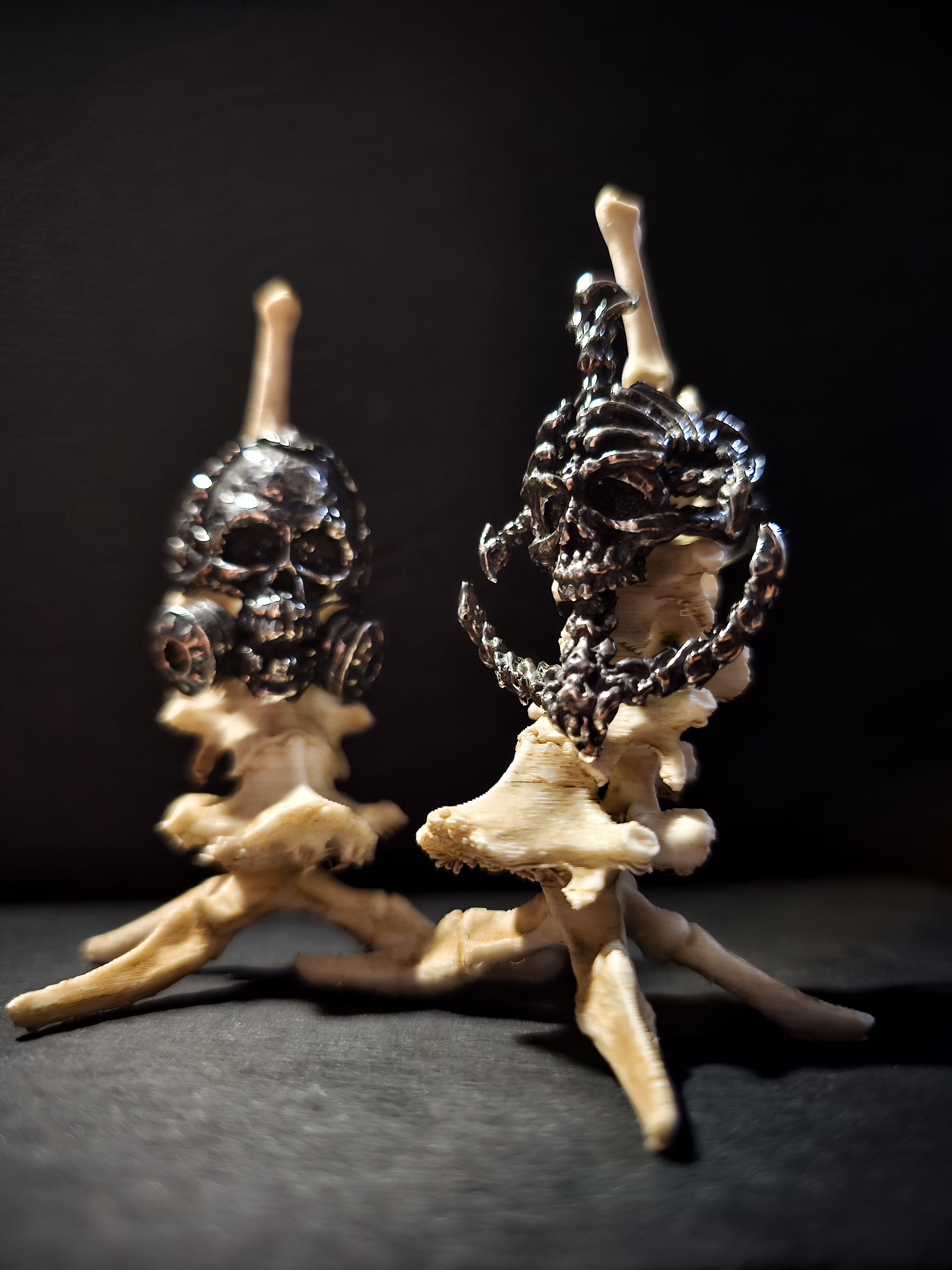Bones Ring Stand | Vertebrae Throne