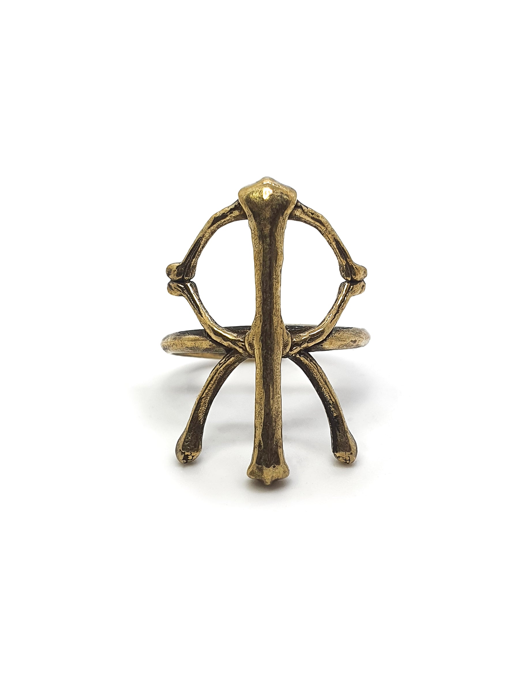 Rune Ring | Viking COURAGE Bindrune Symbol