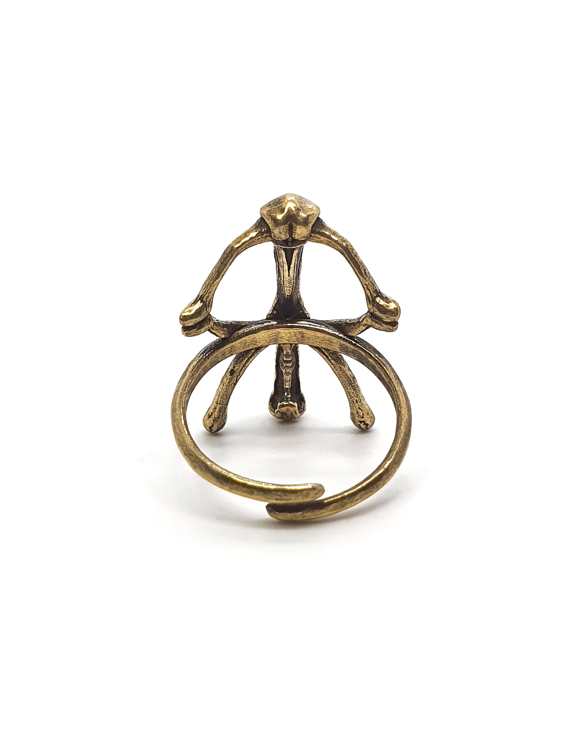 Rune Ring | Viking COURAGE Bindrune Symbol