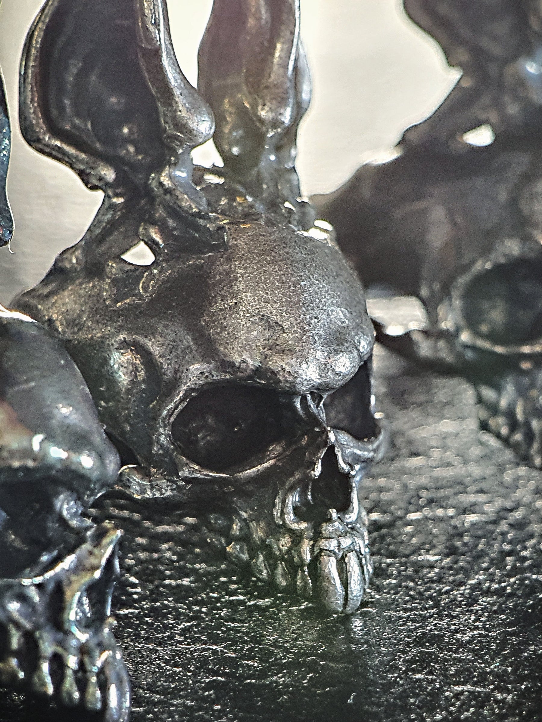 Skull Ring | Playboy Bunny Skull Ring