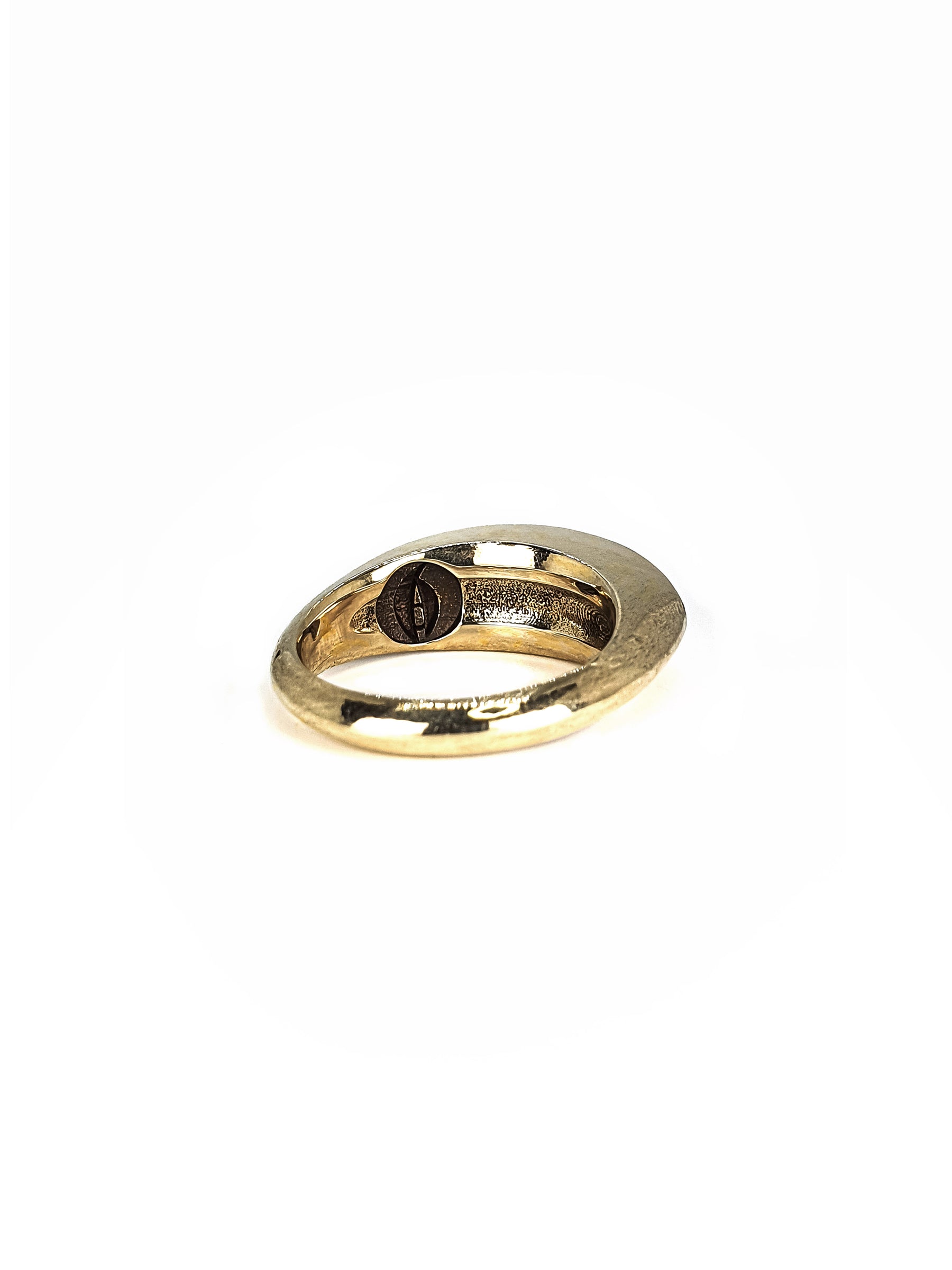 Skull Ring | High Profile Embedded Polished Sci-fi