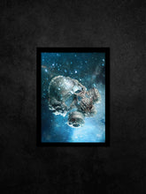 Skull Art Digital Download | Nuclear Fallout Hero Skull Print 01