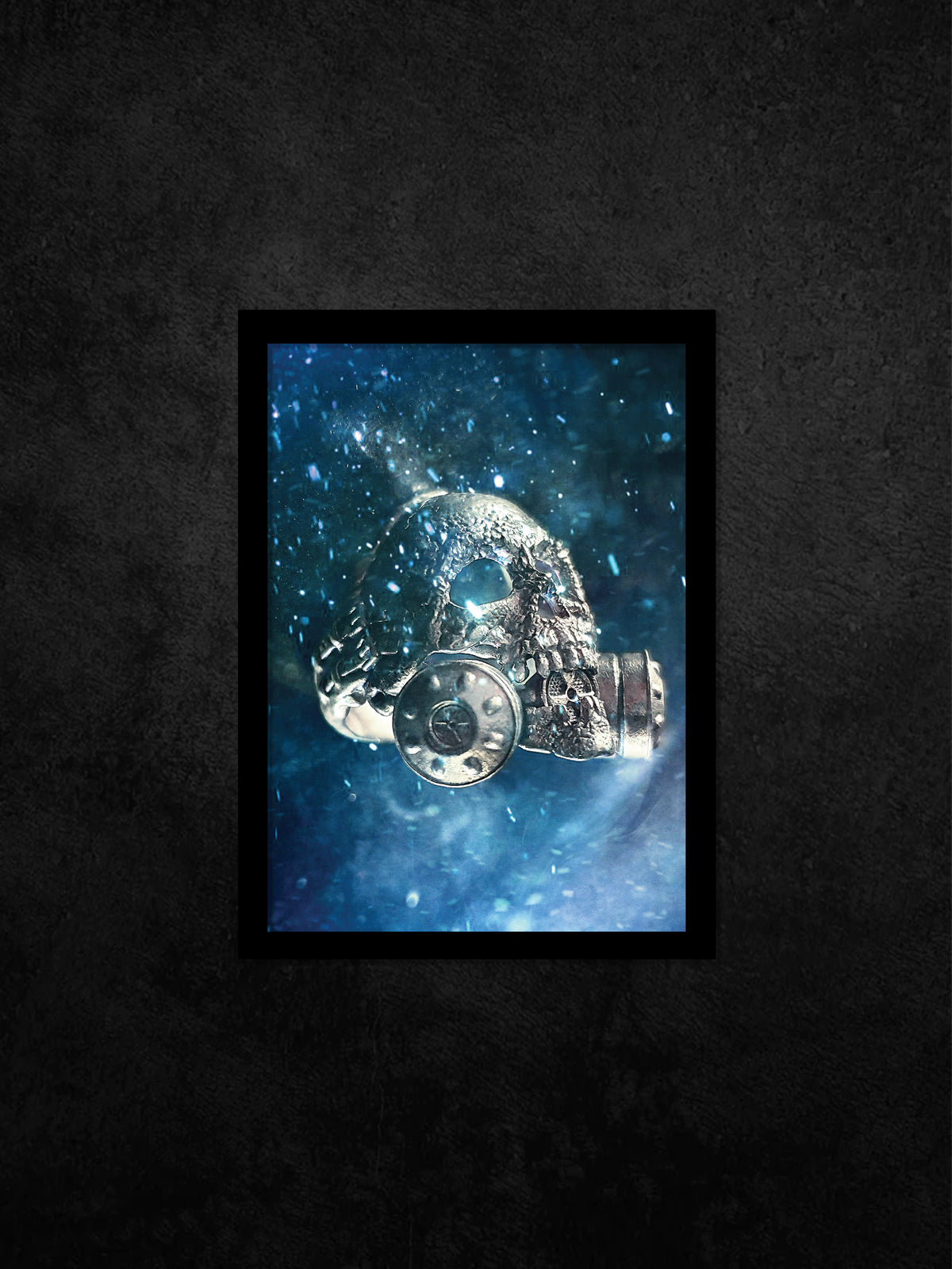 Skull Art Digital Download | Nuclear Fallout Hero Skull Print 02