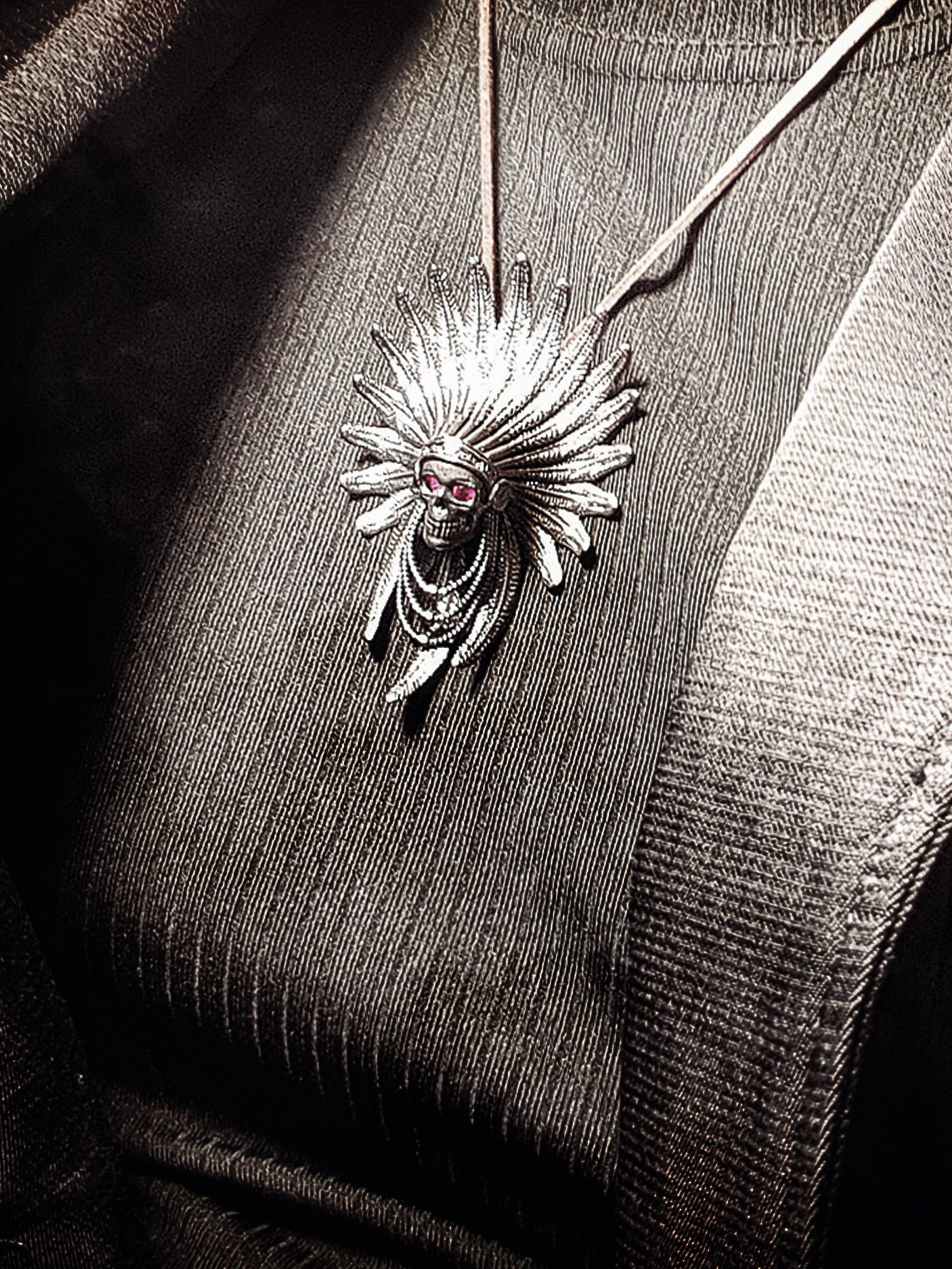 Skull Pendant | Indian Chief