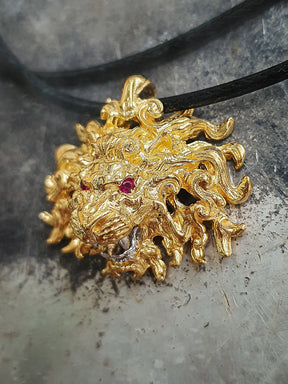 Beast Pendant | Majestic Alpha Lion