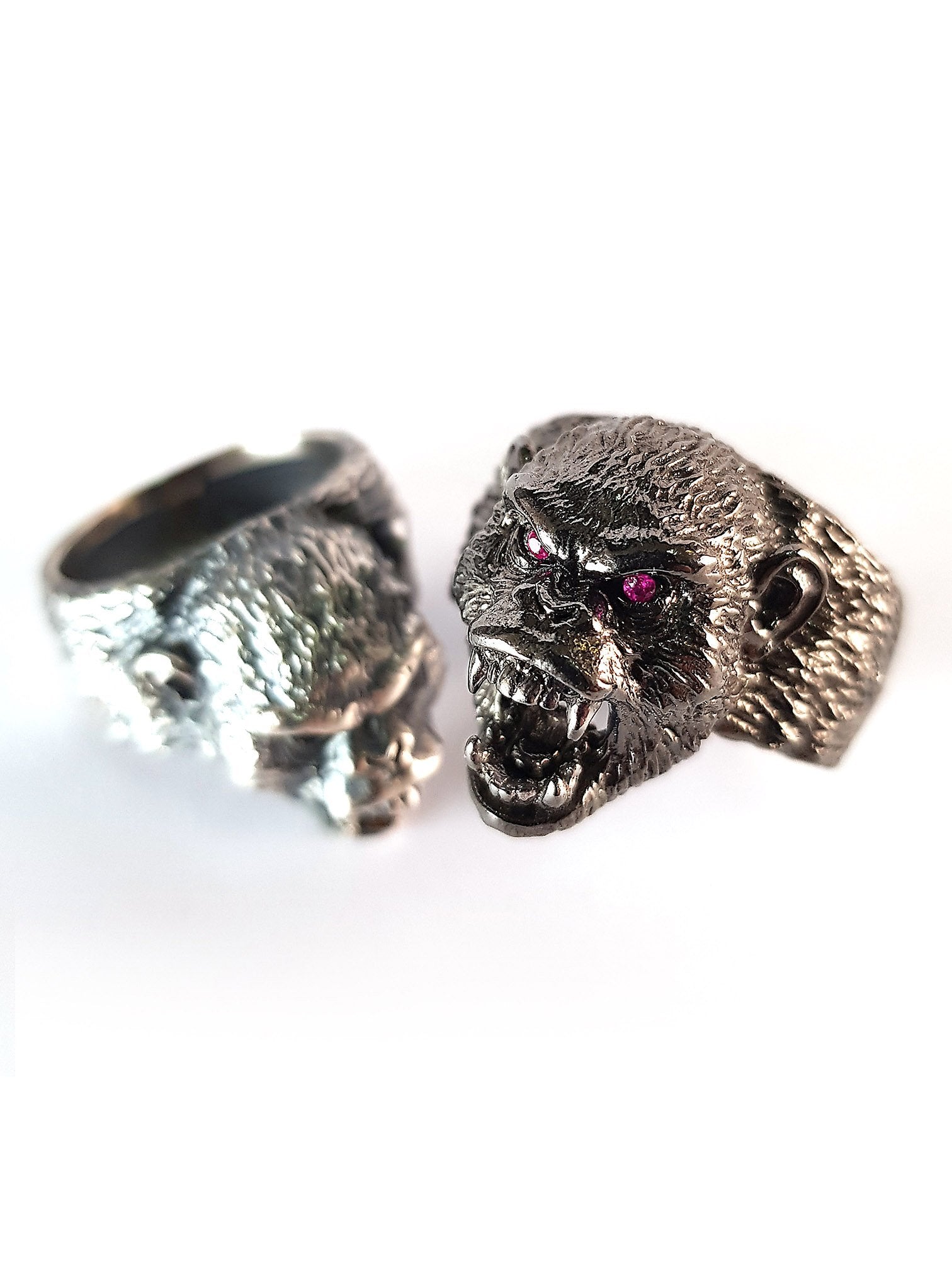 Beast Ring | Snarling Monkey | Chimpanzee