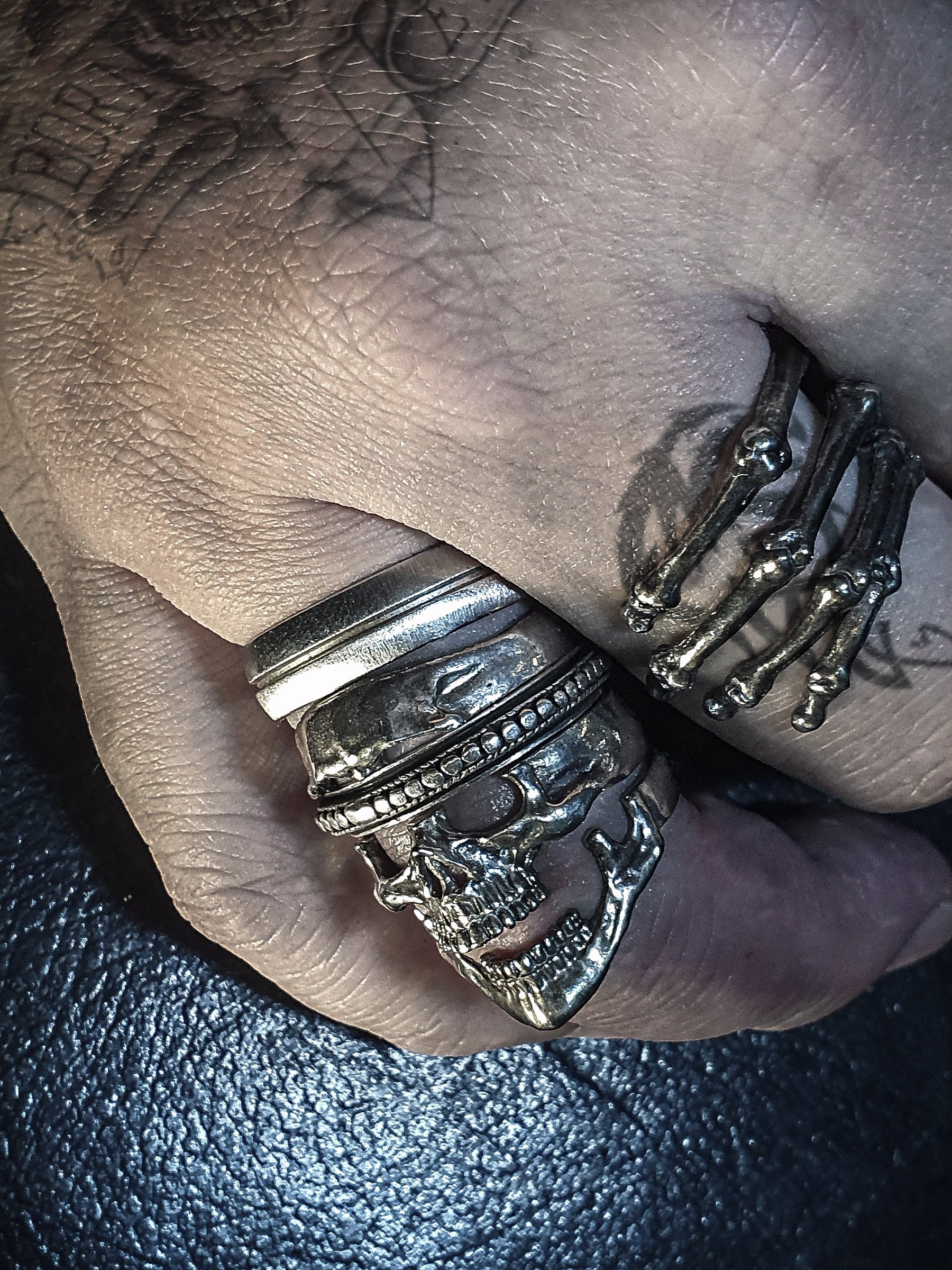 Skull Ring | 3 Layered Skull