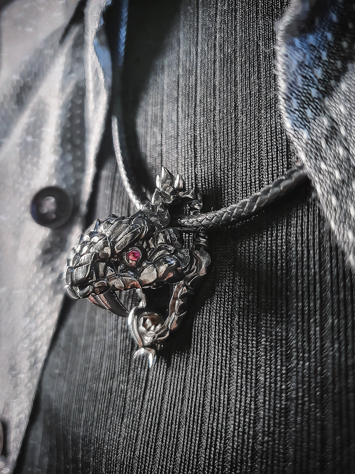 Beast Pendant | Serpent Viper Snake