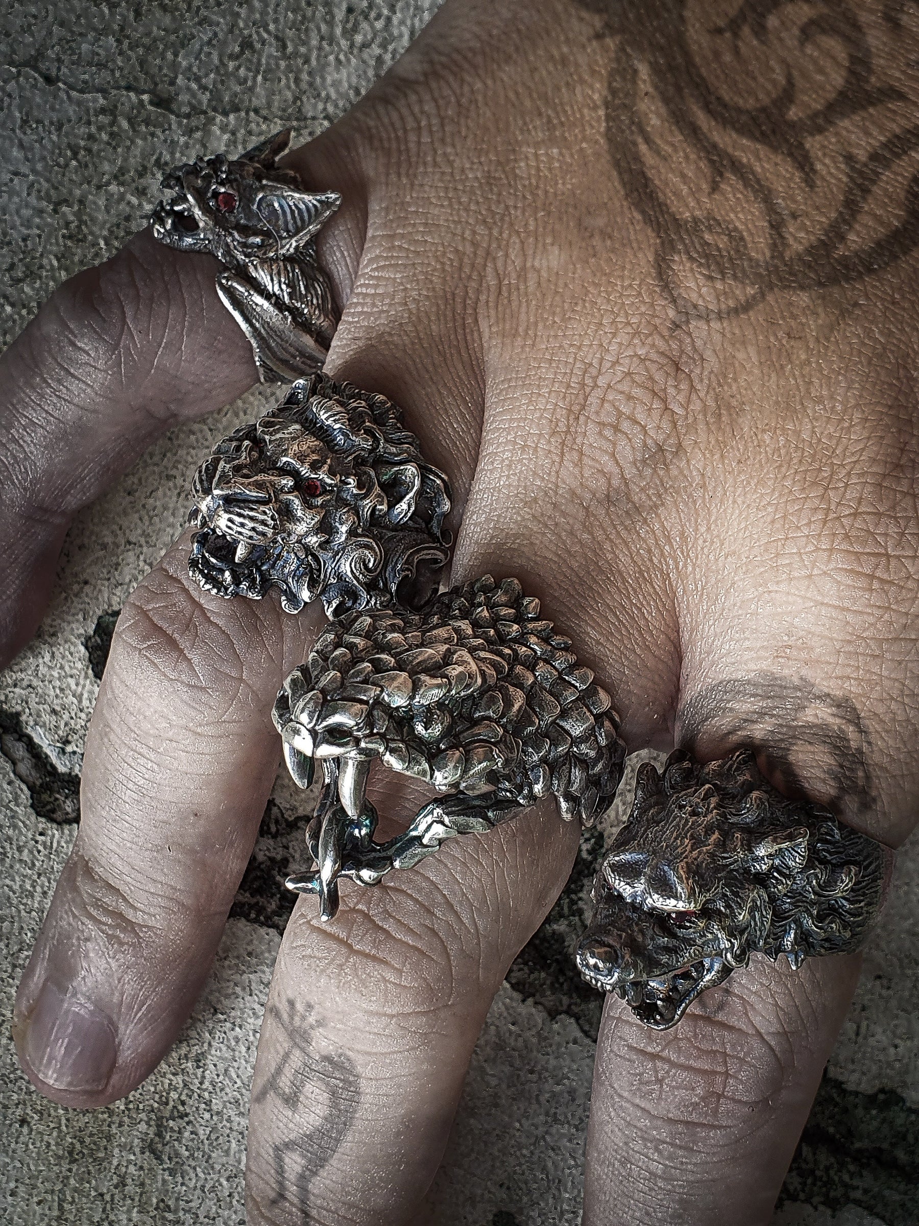 Beast Ring | Serpent Viper Snake