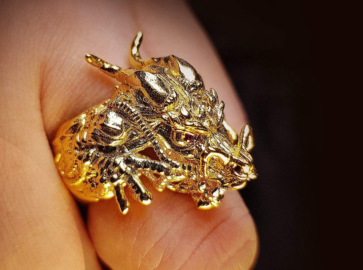 Supreme Mandarin Asian Dragon Ring