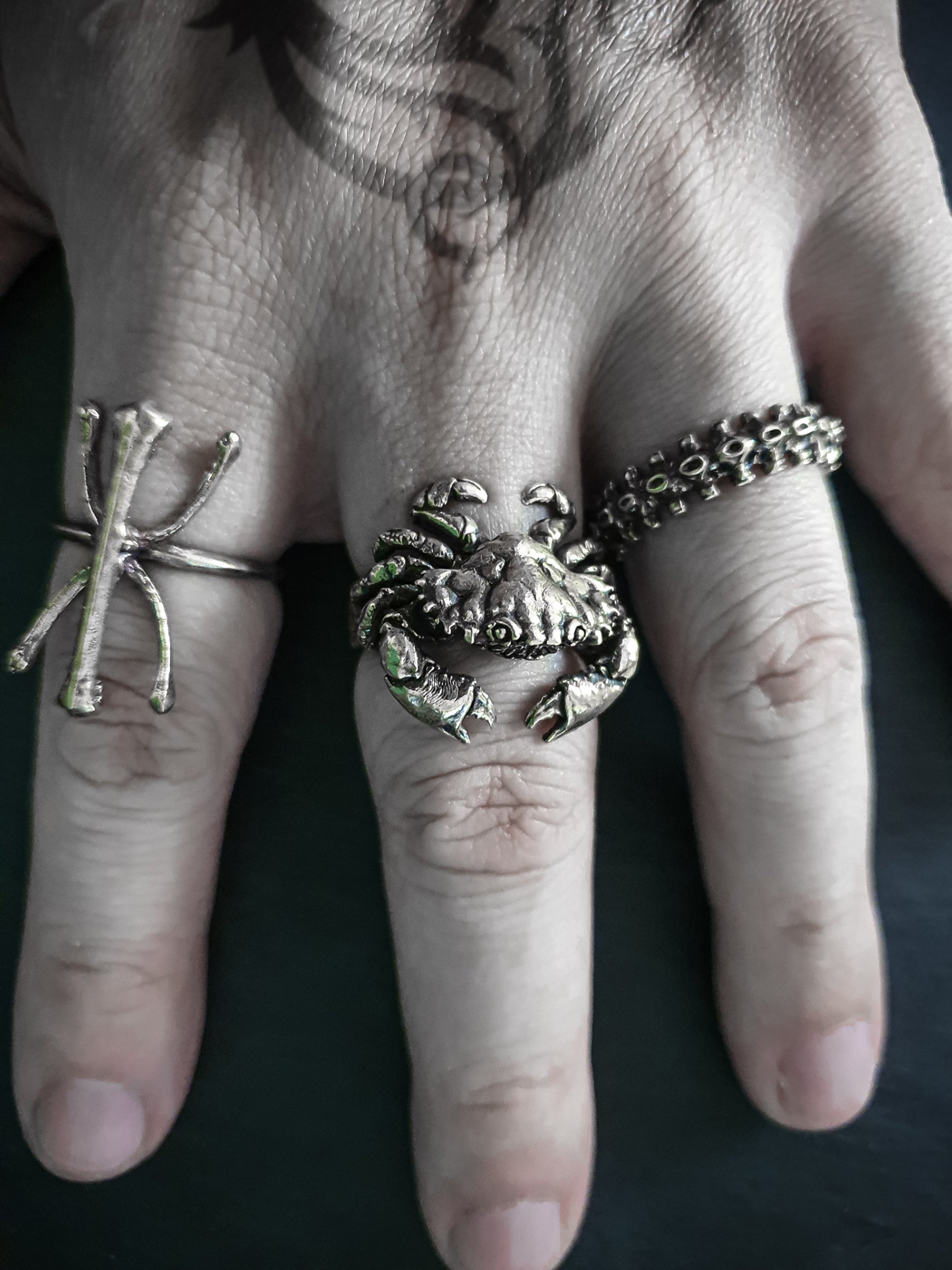 Beast Ring | Crab Cancer zodiac