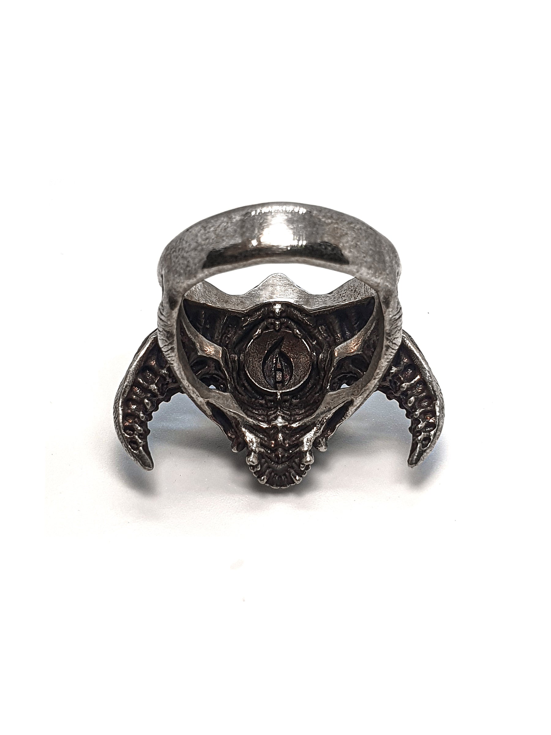 Skull Ring | Horned Diablo