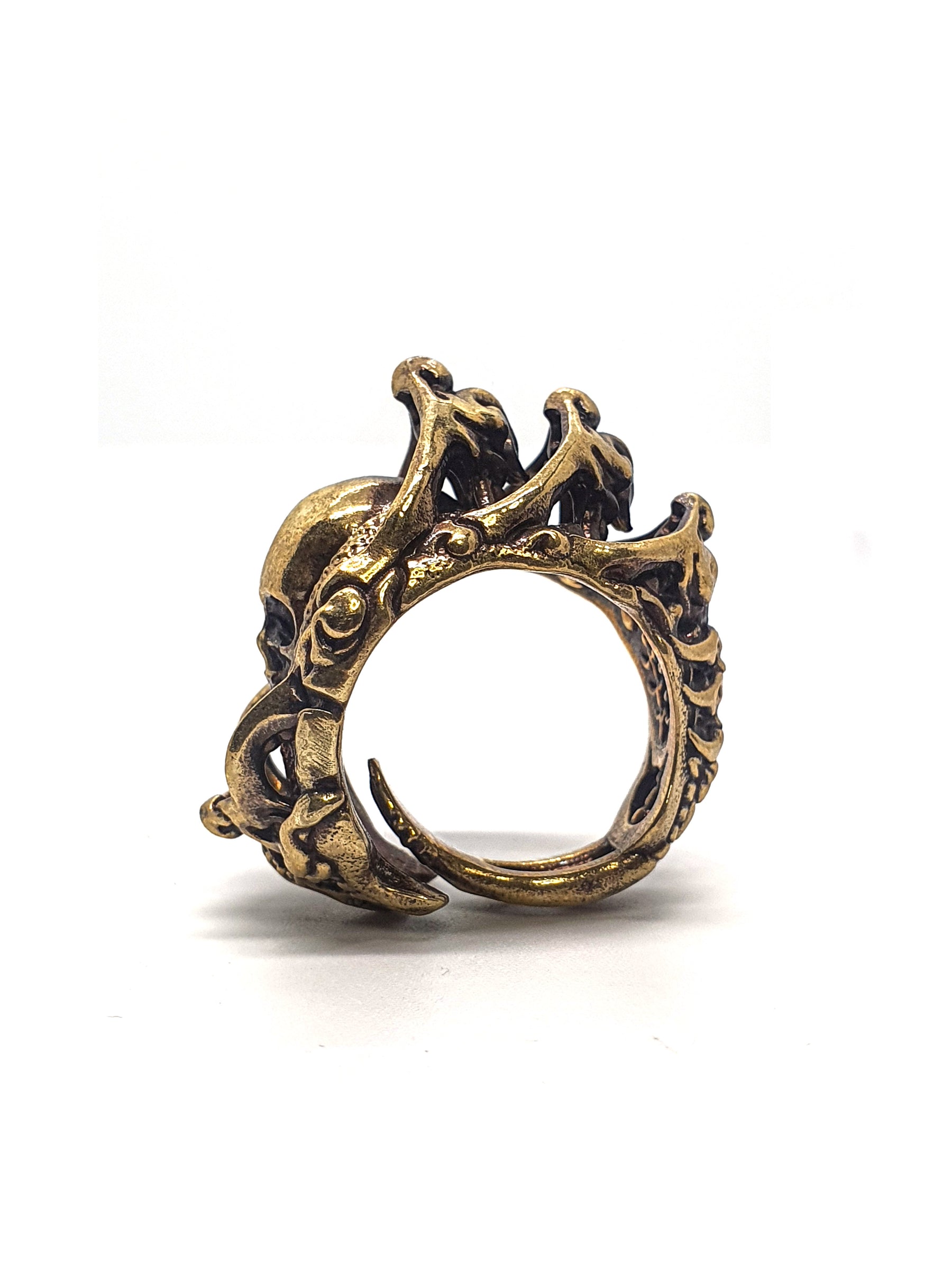 Skull Ring | Adjustable Death Knight Armor Warrior