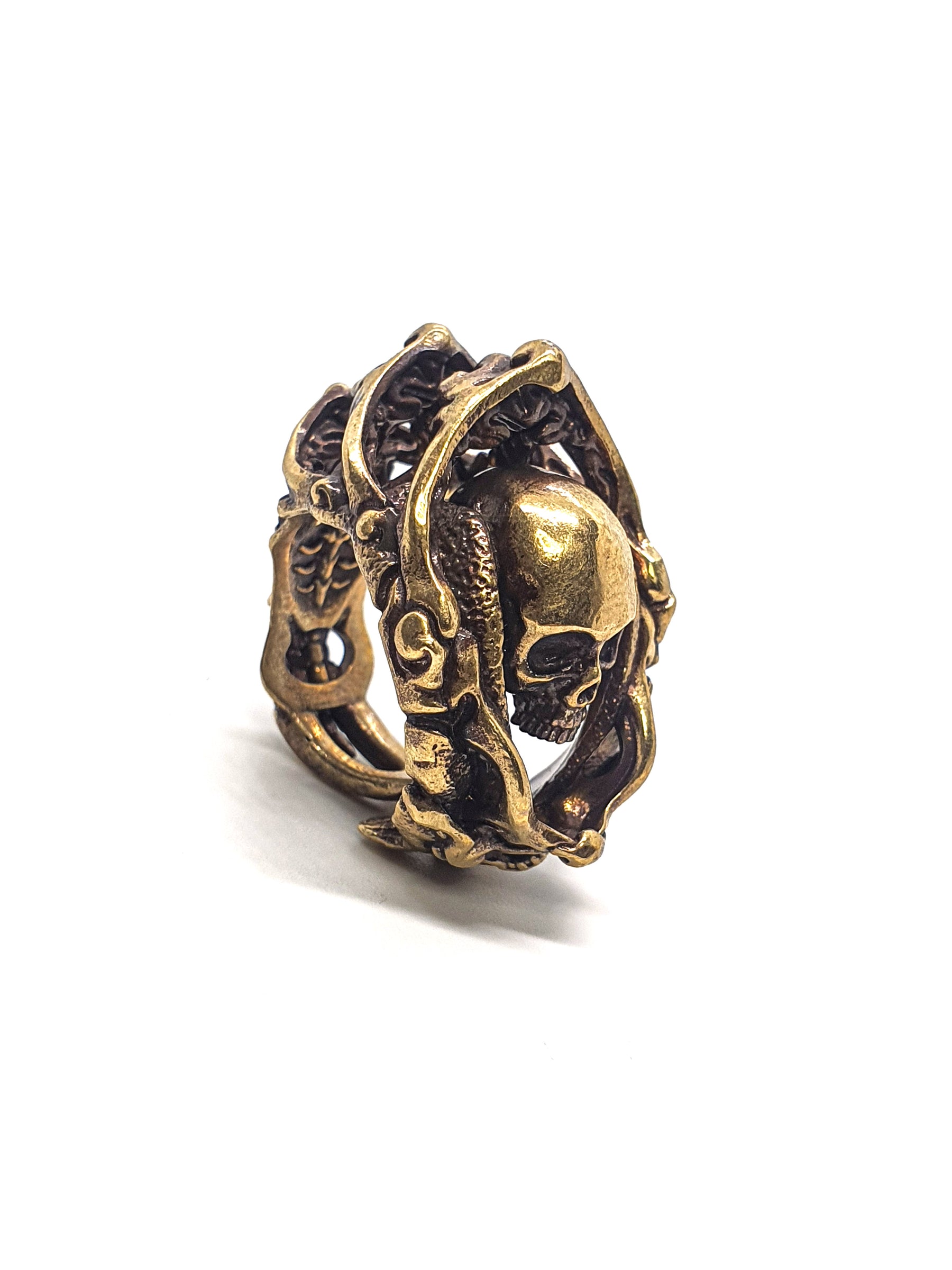 Skull Ring | Adjustable Death Knight Armor Warrior