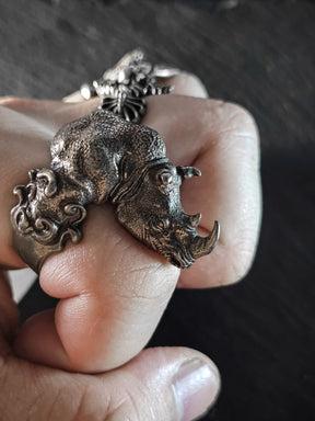 Beast Ring | Black Rhinoceros