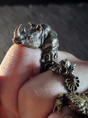 Beast Ring | Black Rhinoceros