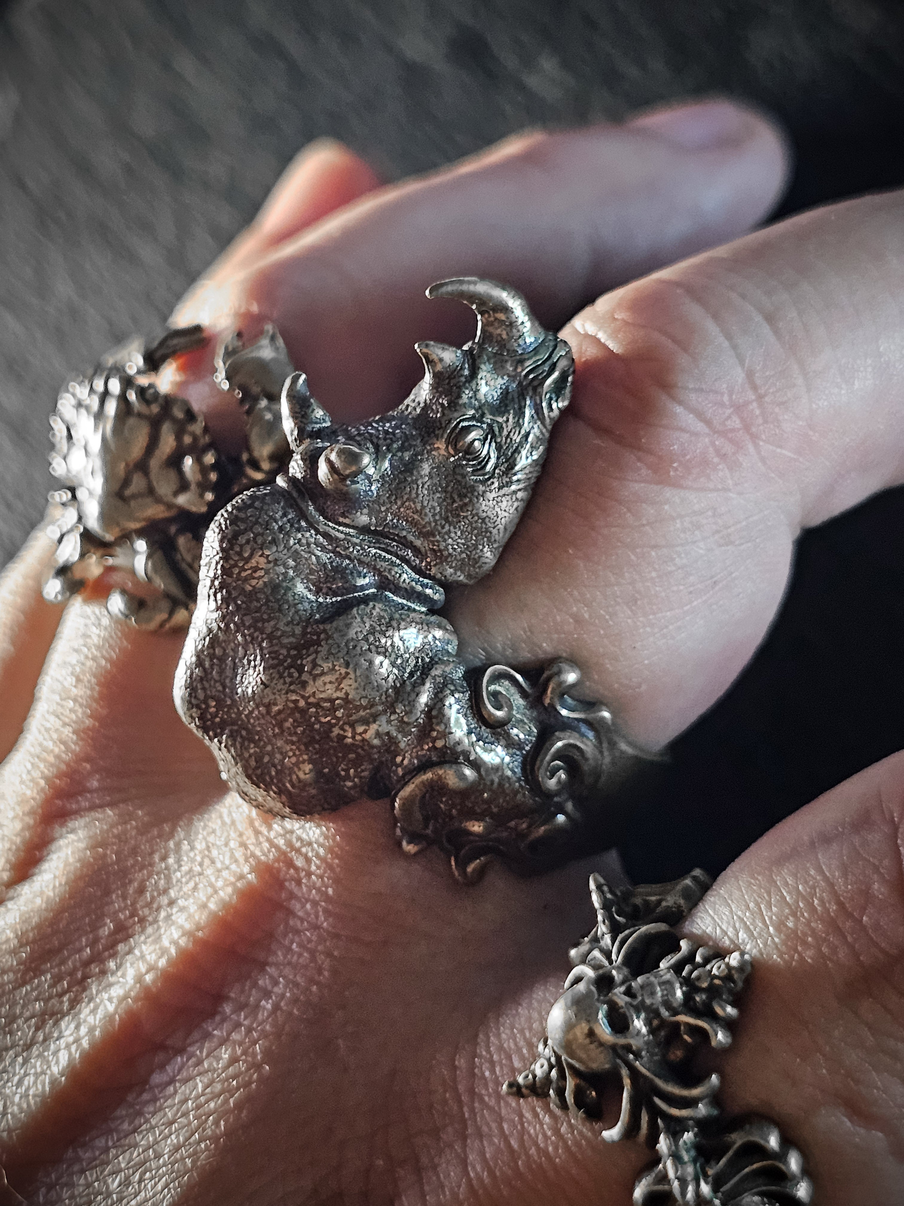 Beast Ring | Black Rhinoceros