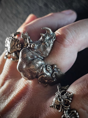 Beast Ring | Black Rhinoceros