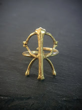 Rune Ring | Viking COURAGE Bindrune Symbol