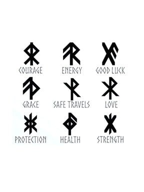 Rune Ring | Viking ENERGY Bindrune Symbol