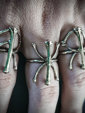 Rune Ring | Viking STRENGTH Bindrune Symbol