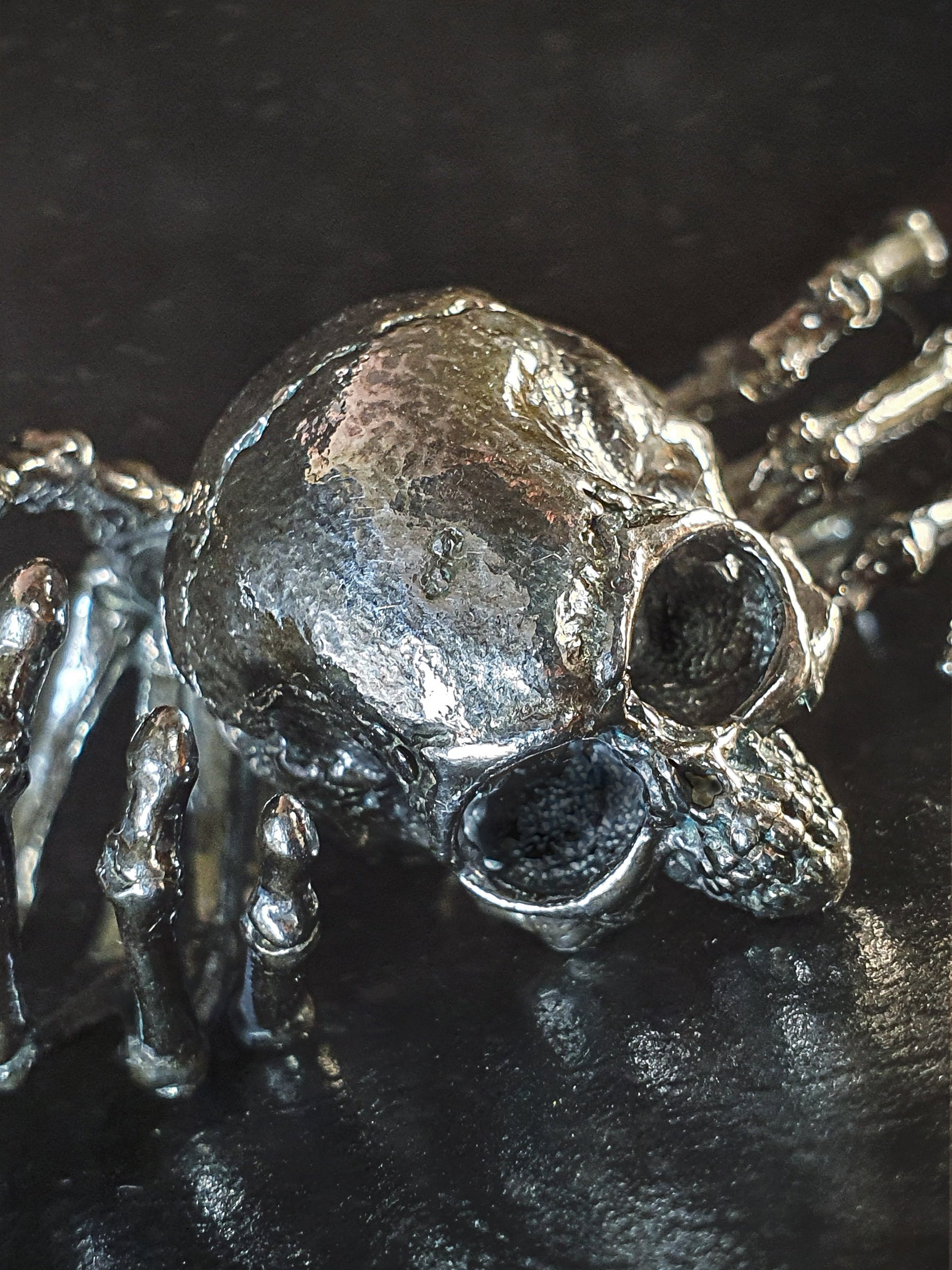 Skull Ring | Alien Gray