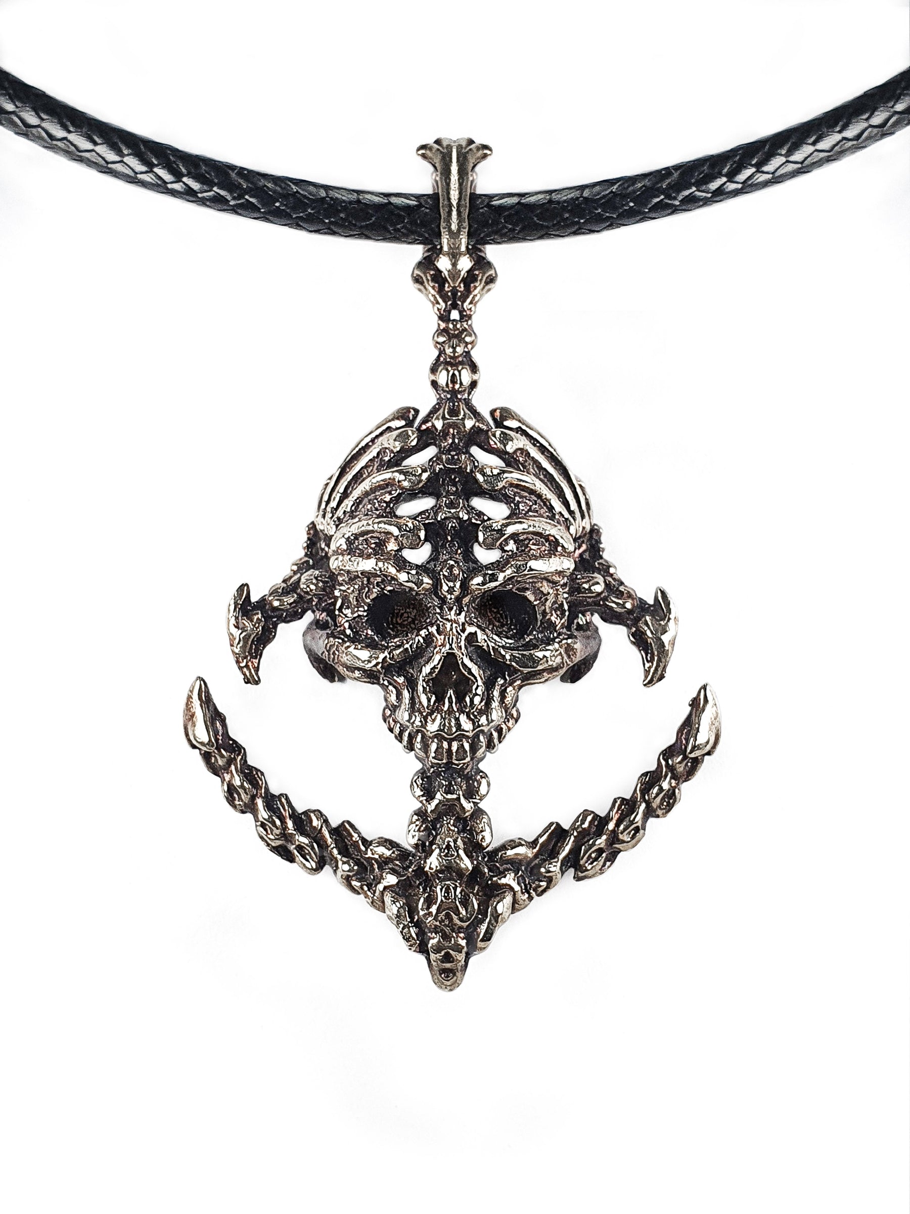 Skull Pendant | Corrupted Pirate Anchor