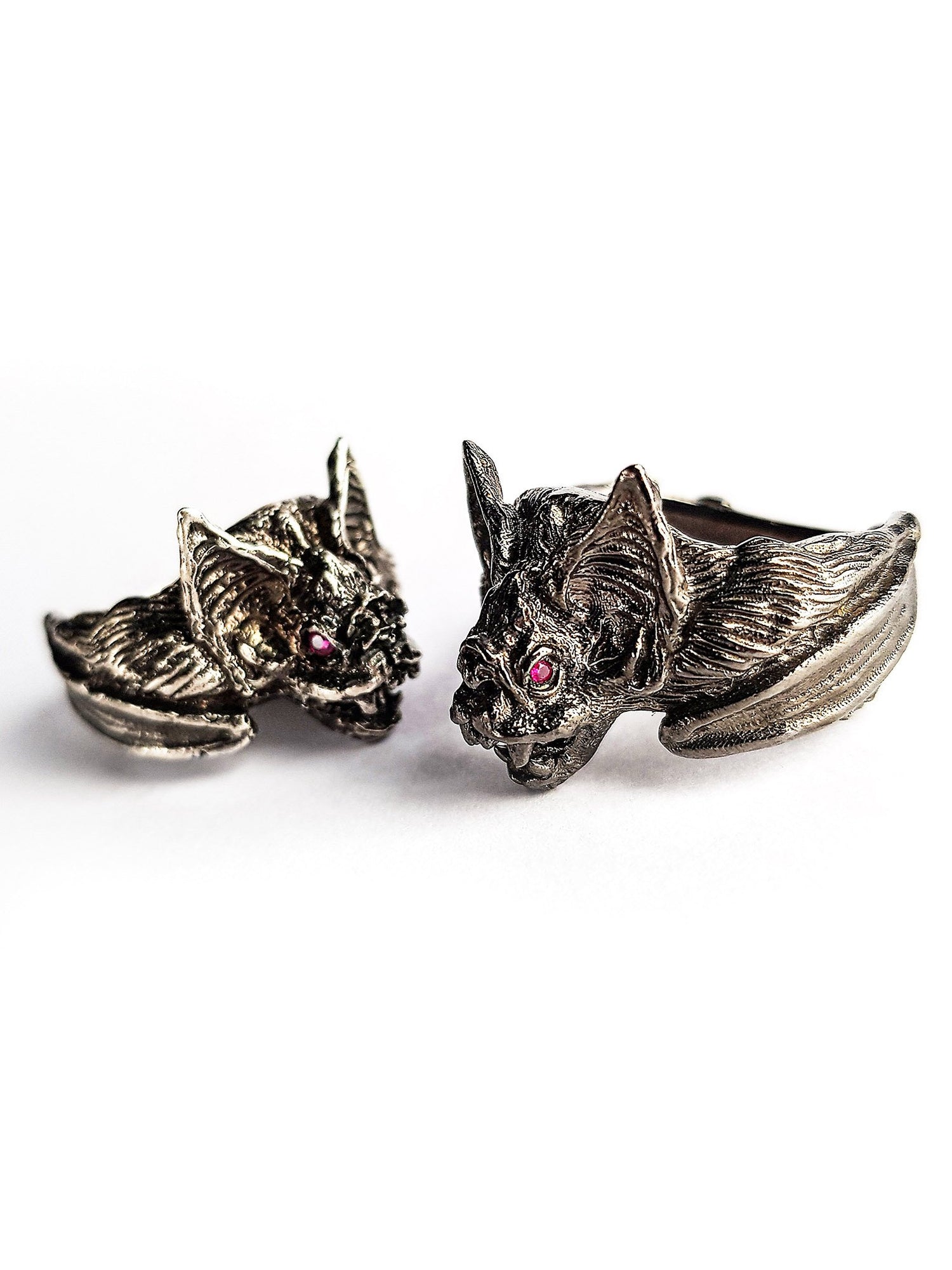 Vampire Sterling Silver Bat Ring