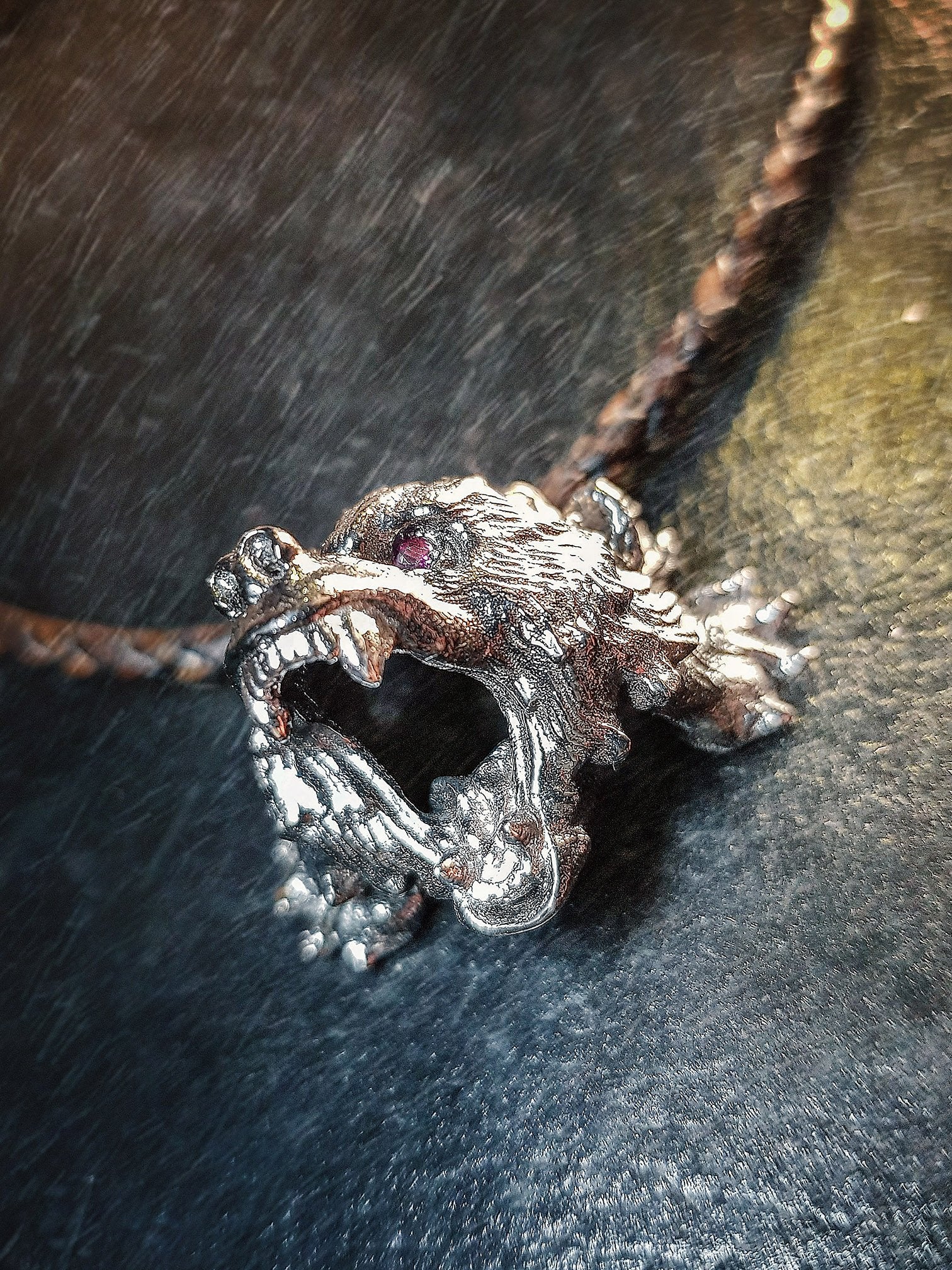 Beast Pendant | Scarred Bear