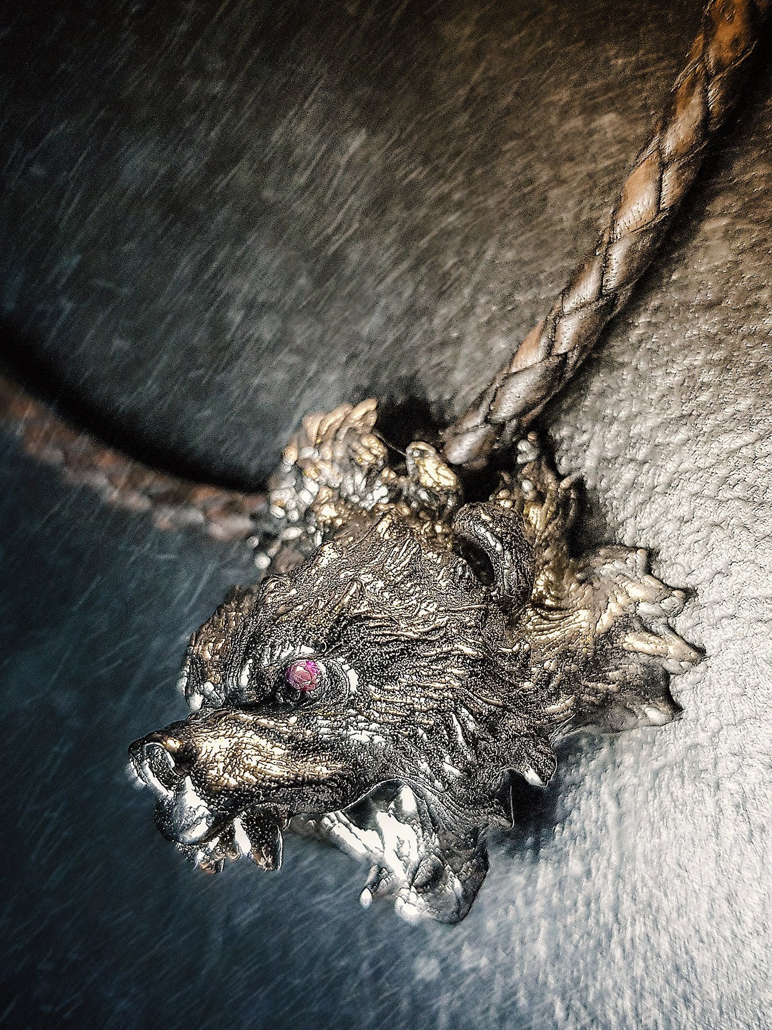 Beast Pendant | Scarred Bear