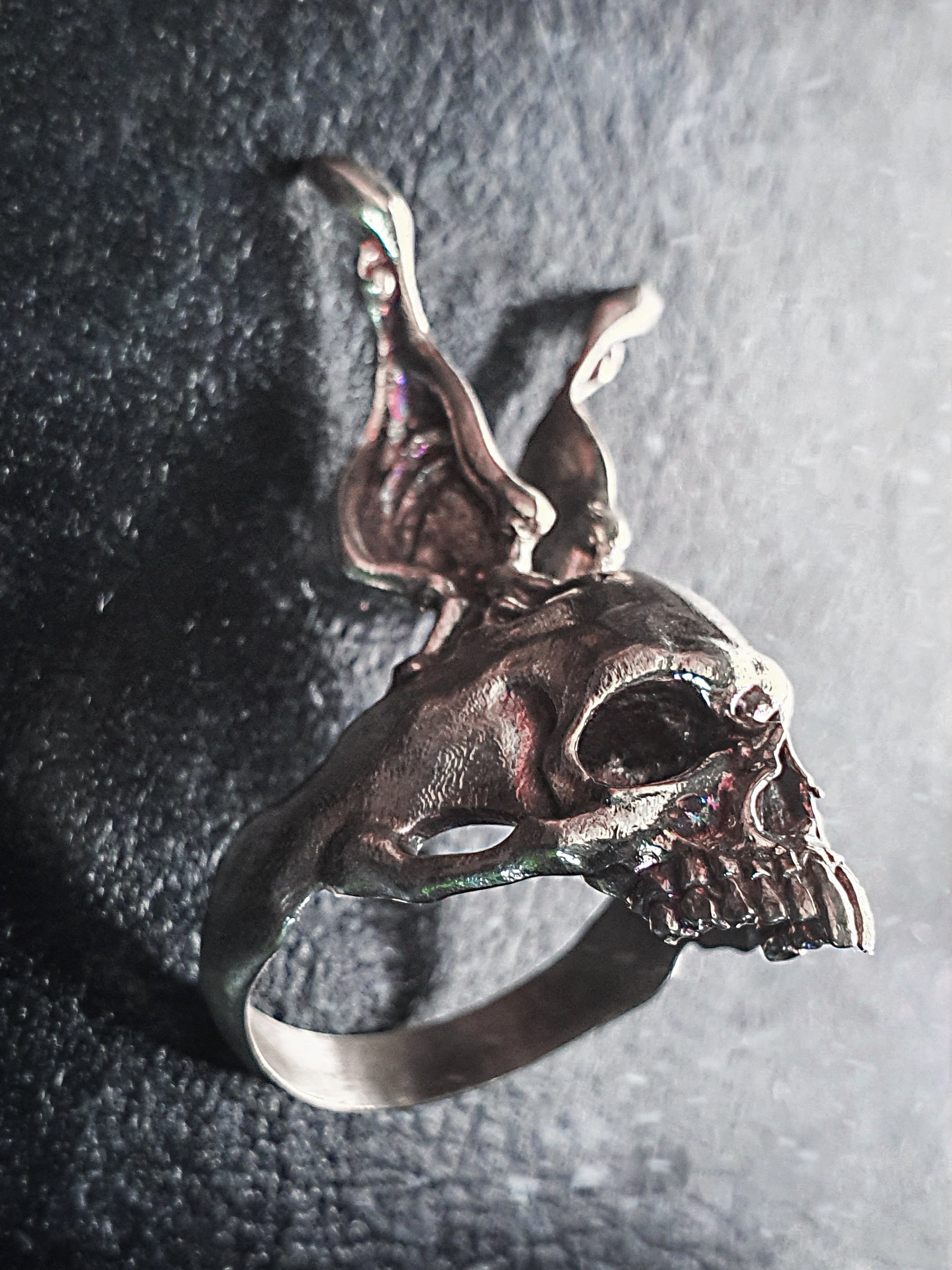 Skull Ring | Playboy Bunny Skull Ring