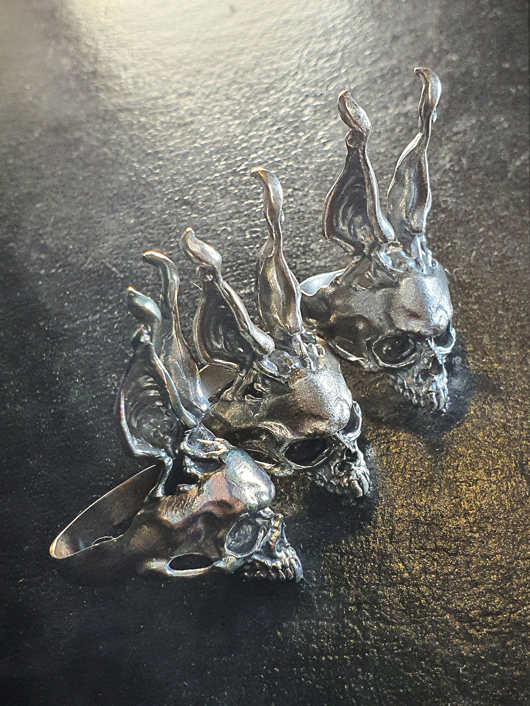 Skull Ring | Playboy Bunny Skull Ring