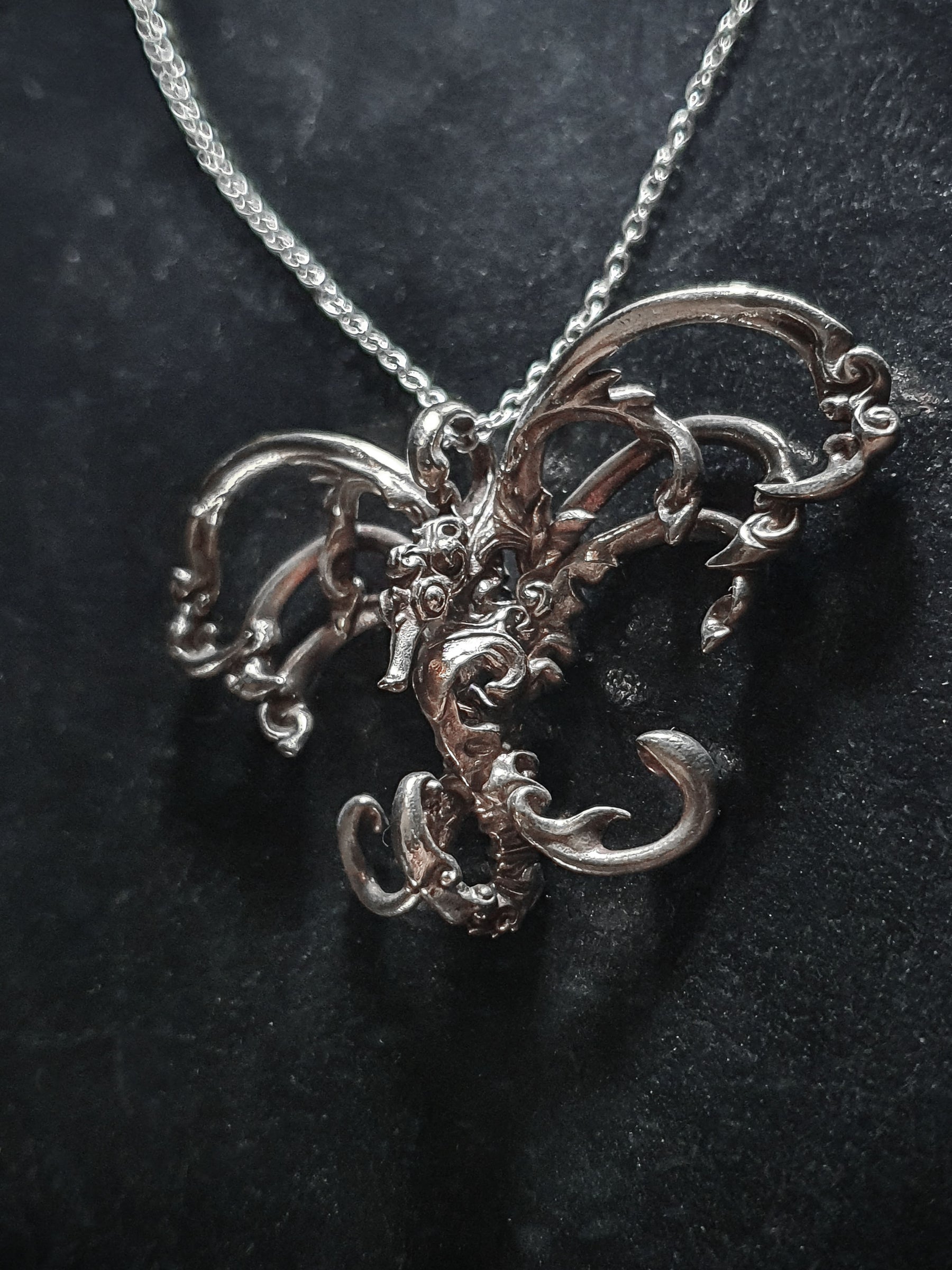 Beast Pendant | Butterfly Seahorse