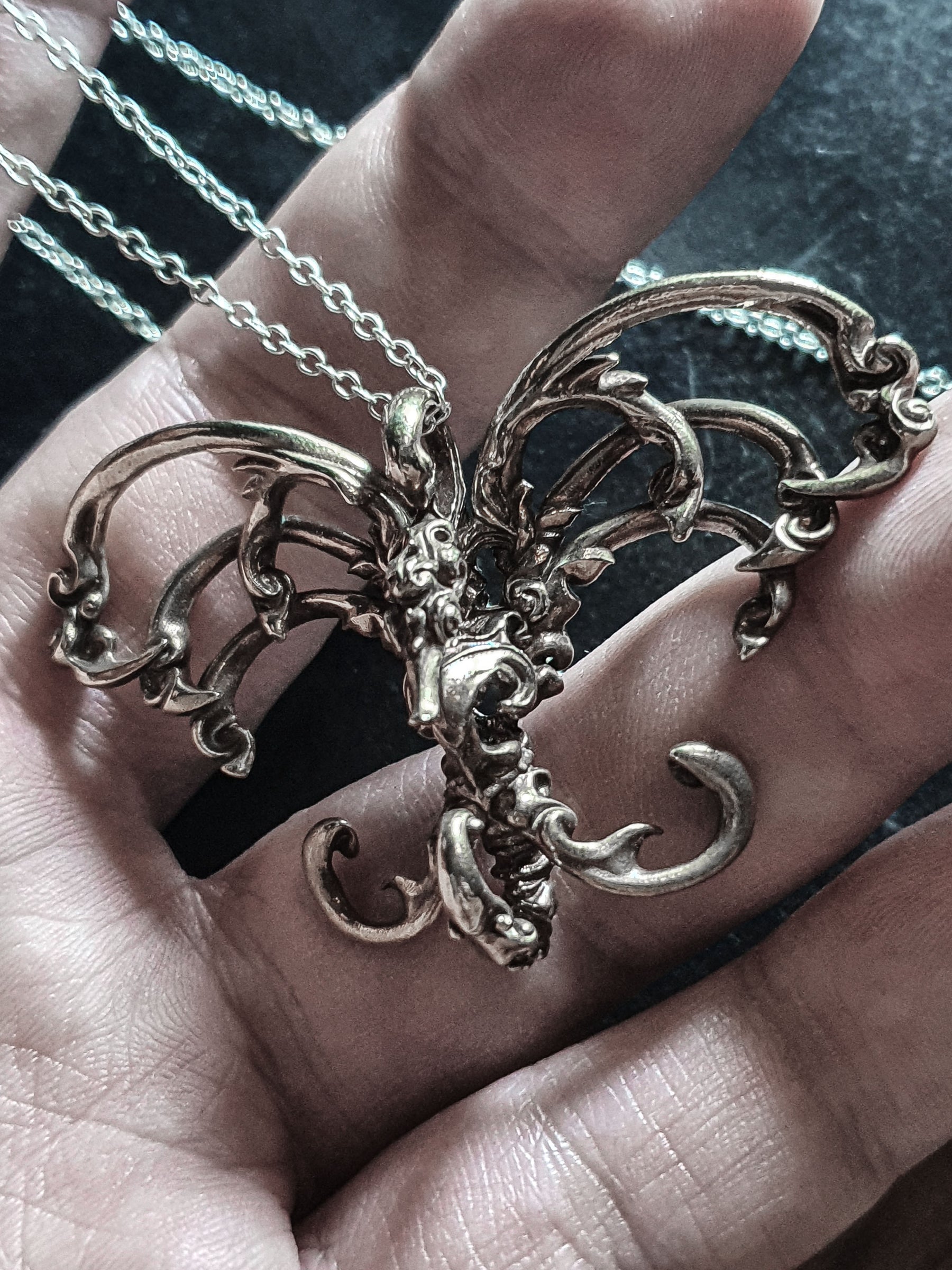 Beast Pendant | Butterfly Seahorse