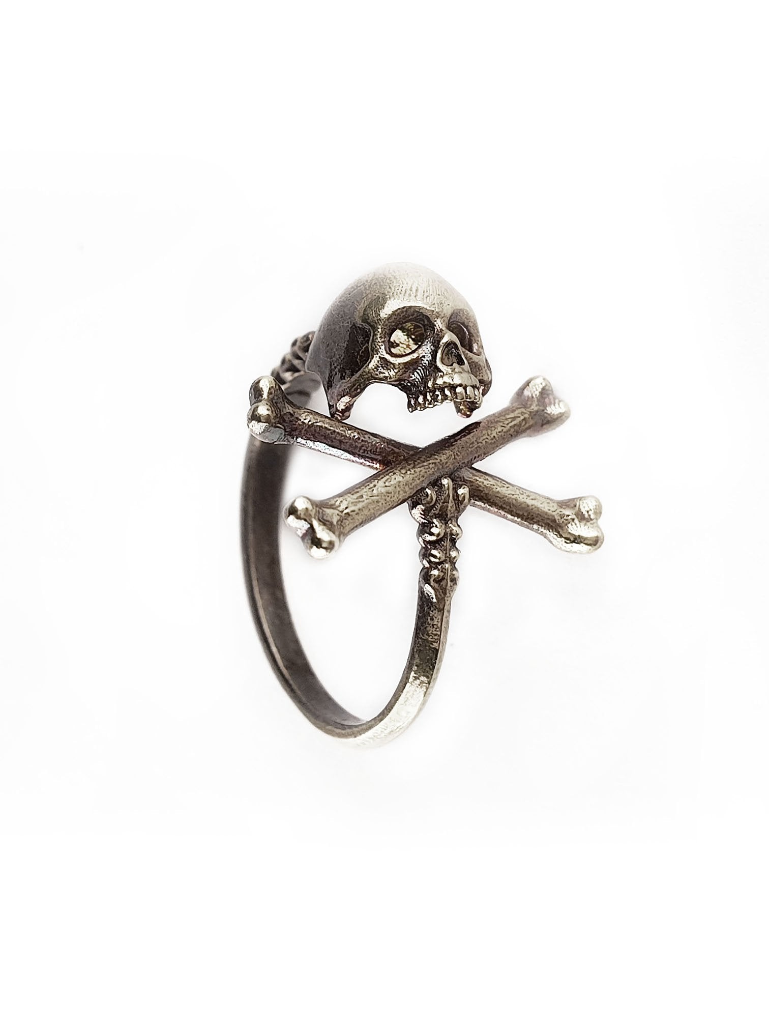 Skull Ring | Dainty CrossBones