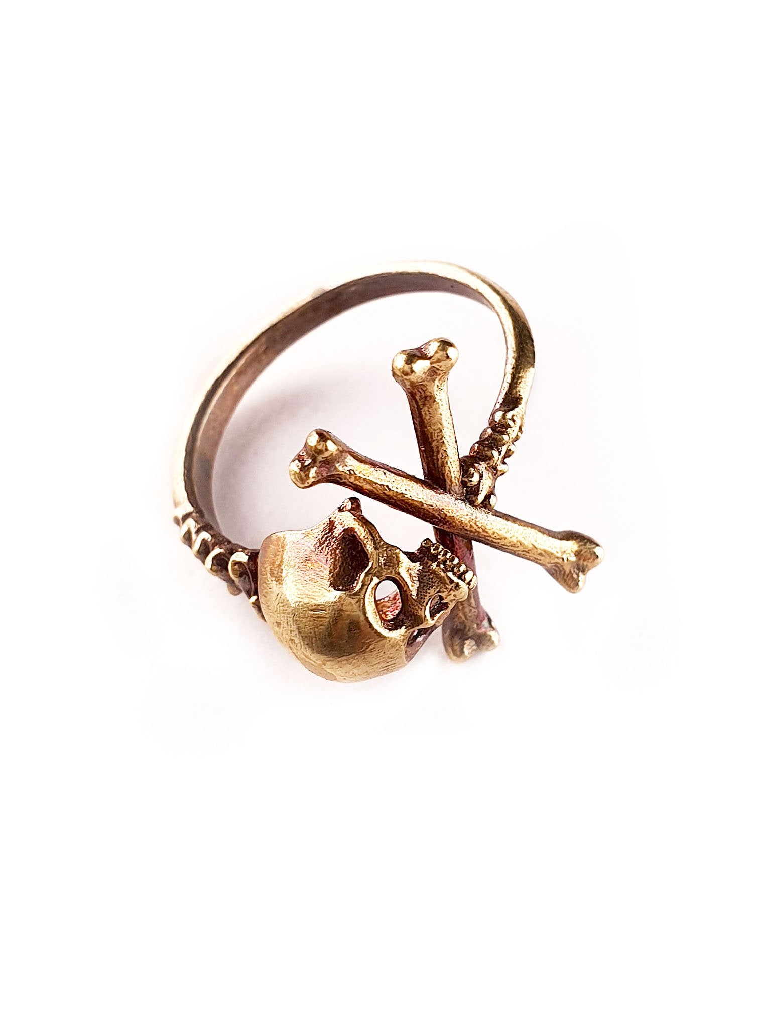 Skull Ring | Dainty CrossBones