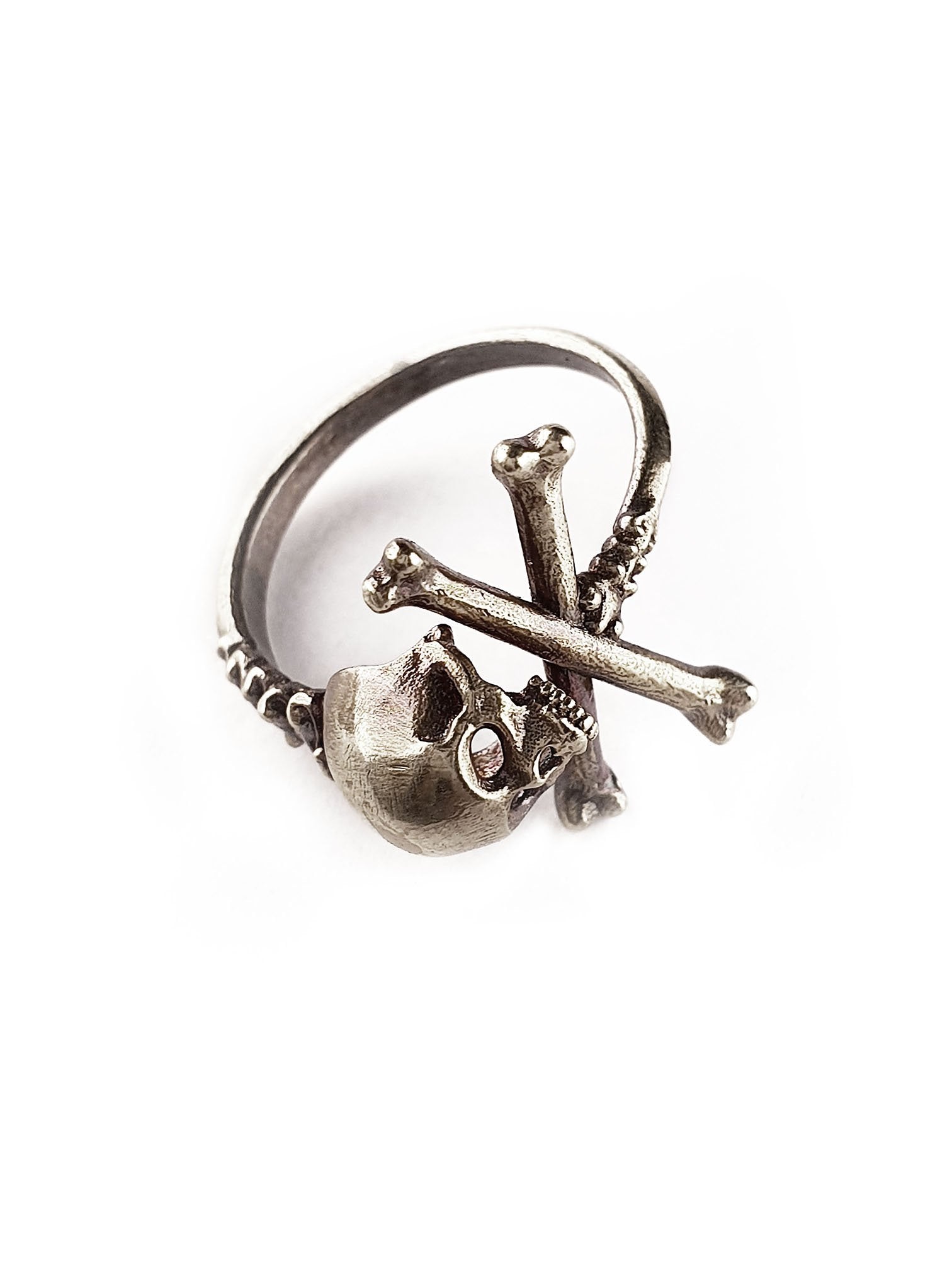 Skull Ring | Dainty CrossBones