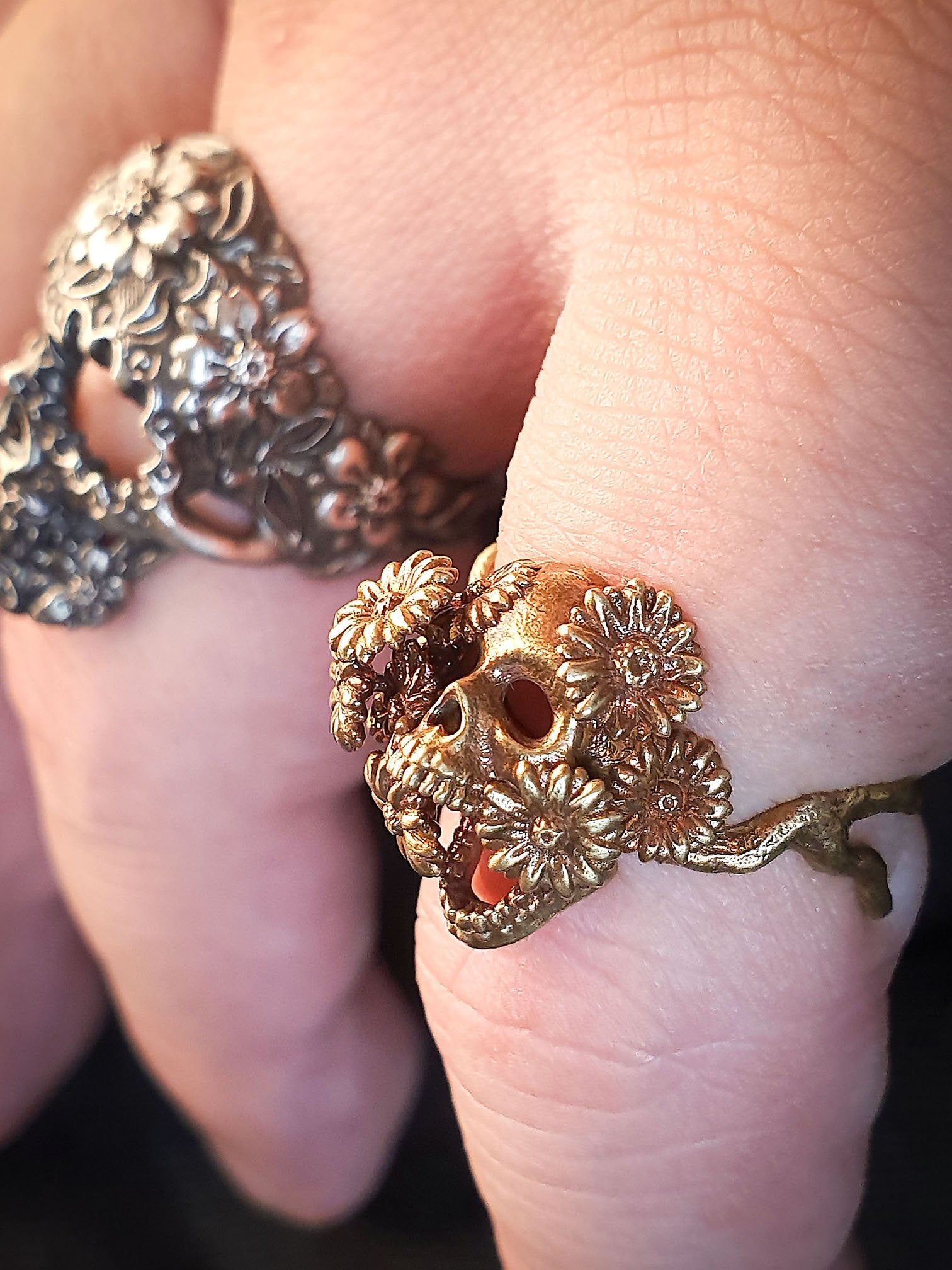 Skull Ring | Daisy