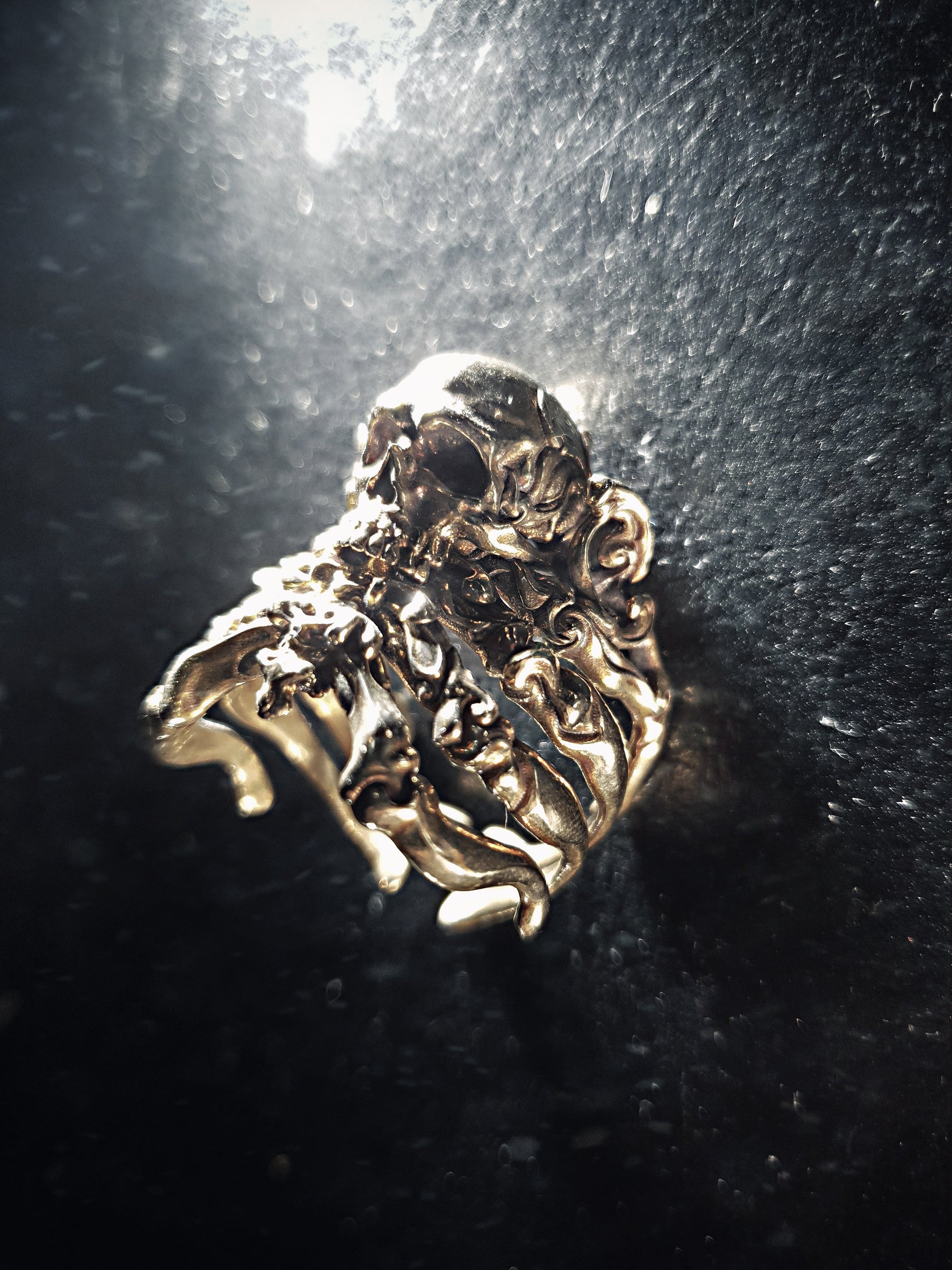 Skull Ring | Decorative Ribcage Skull