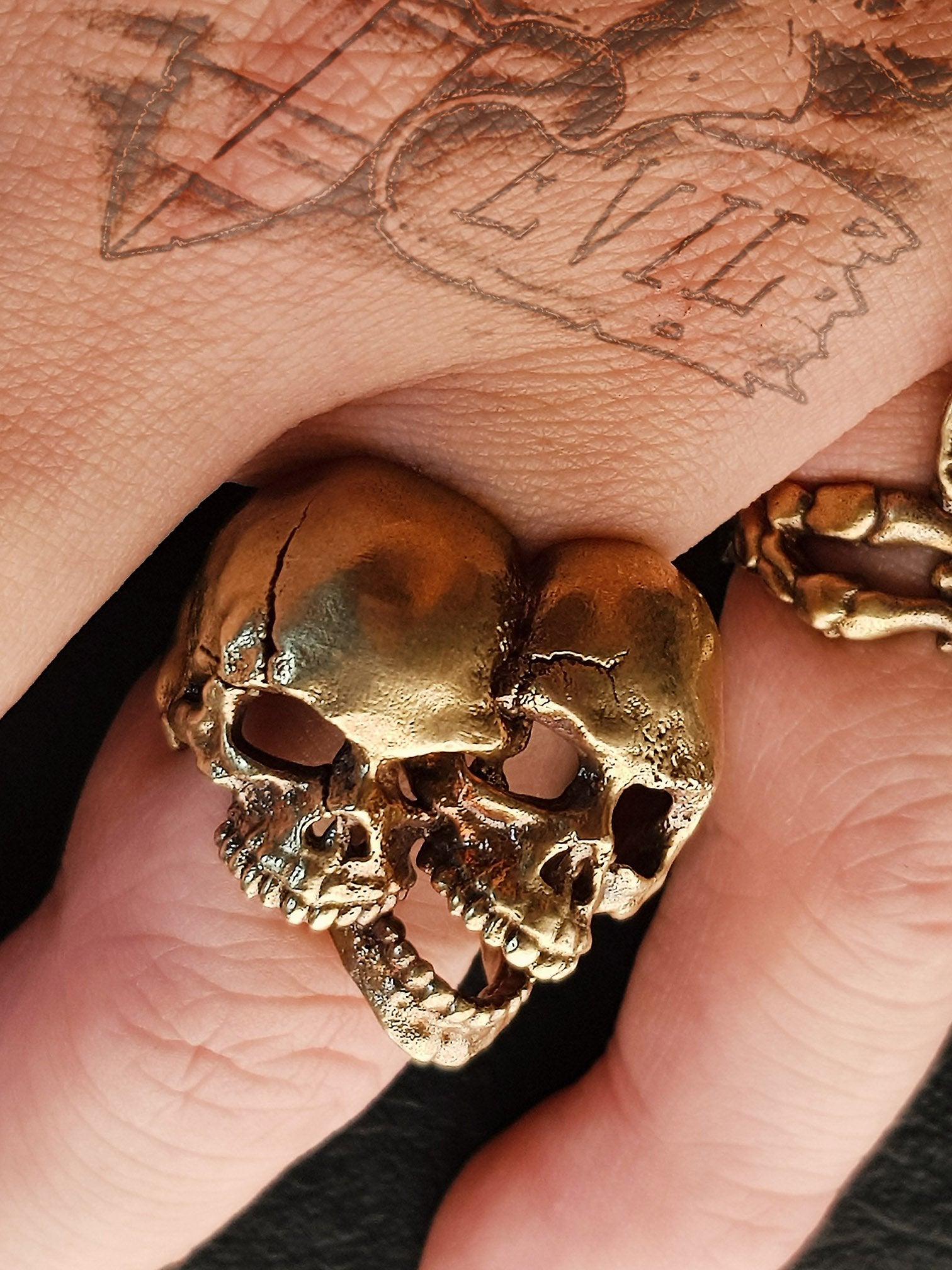 Skull Ring | Gemini Twins