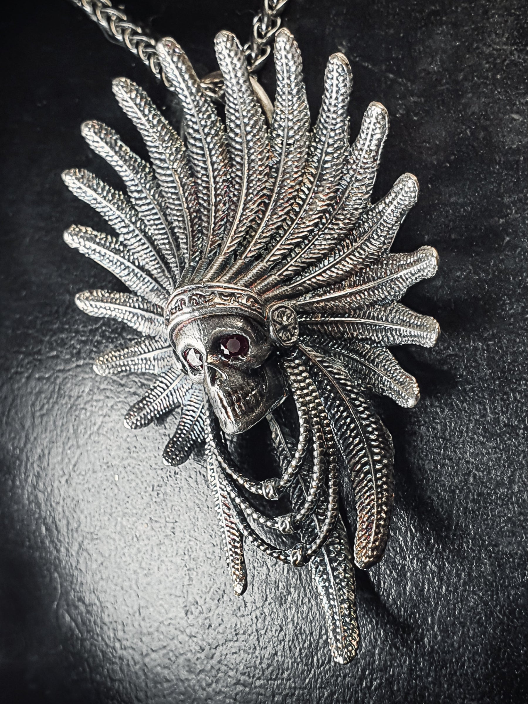 Skull Pendant | Indian Chief