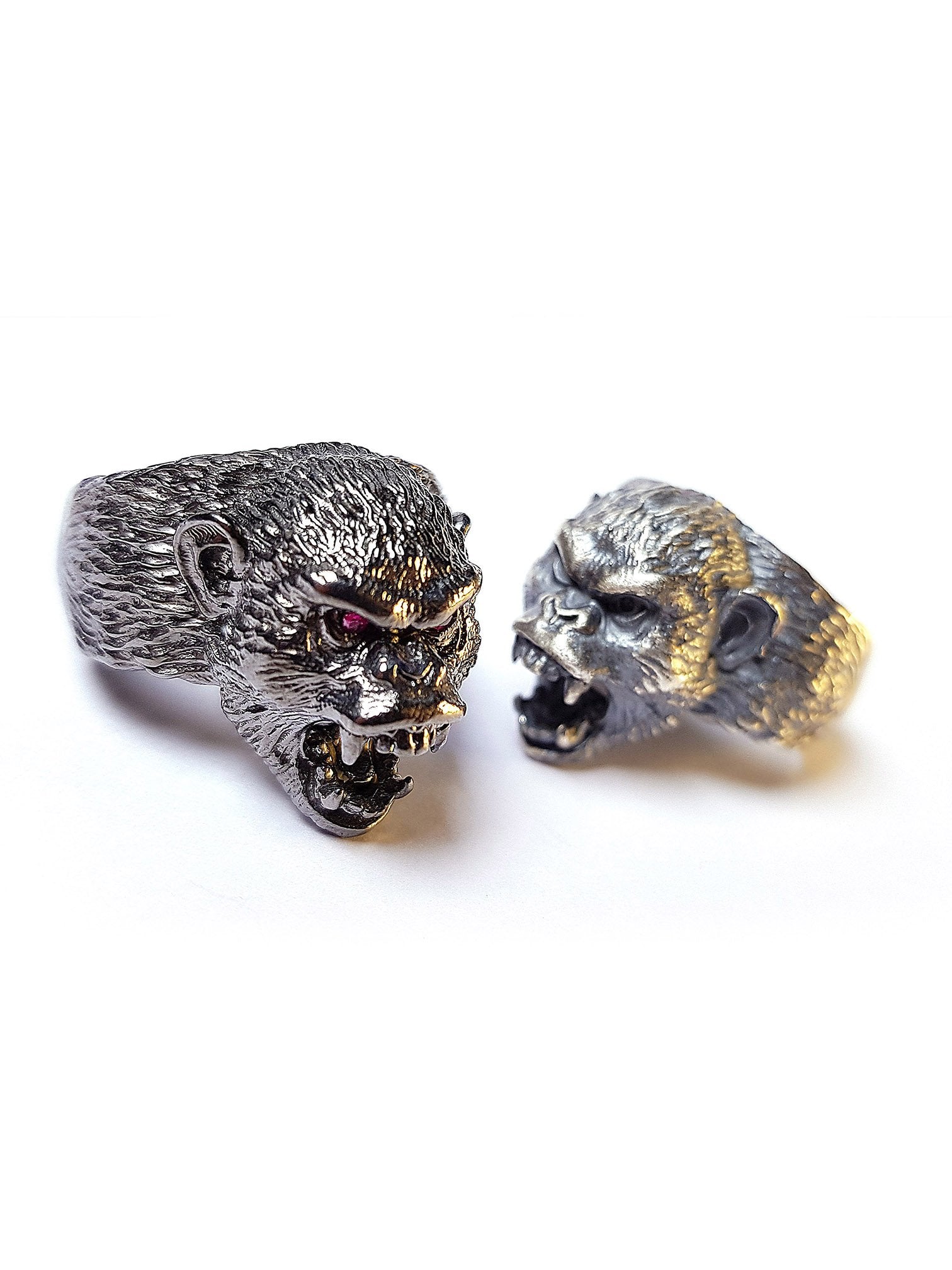 Beast Ring |  Snarling Monkey | Chimpanzee